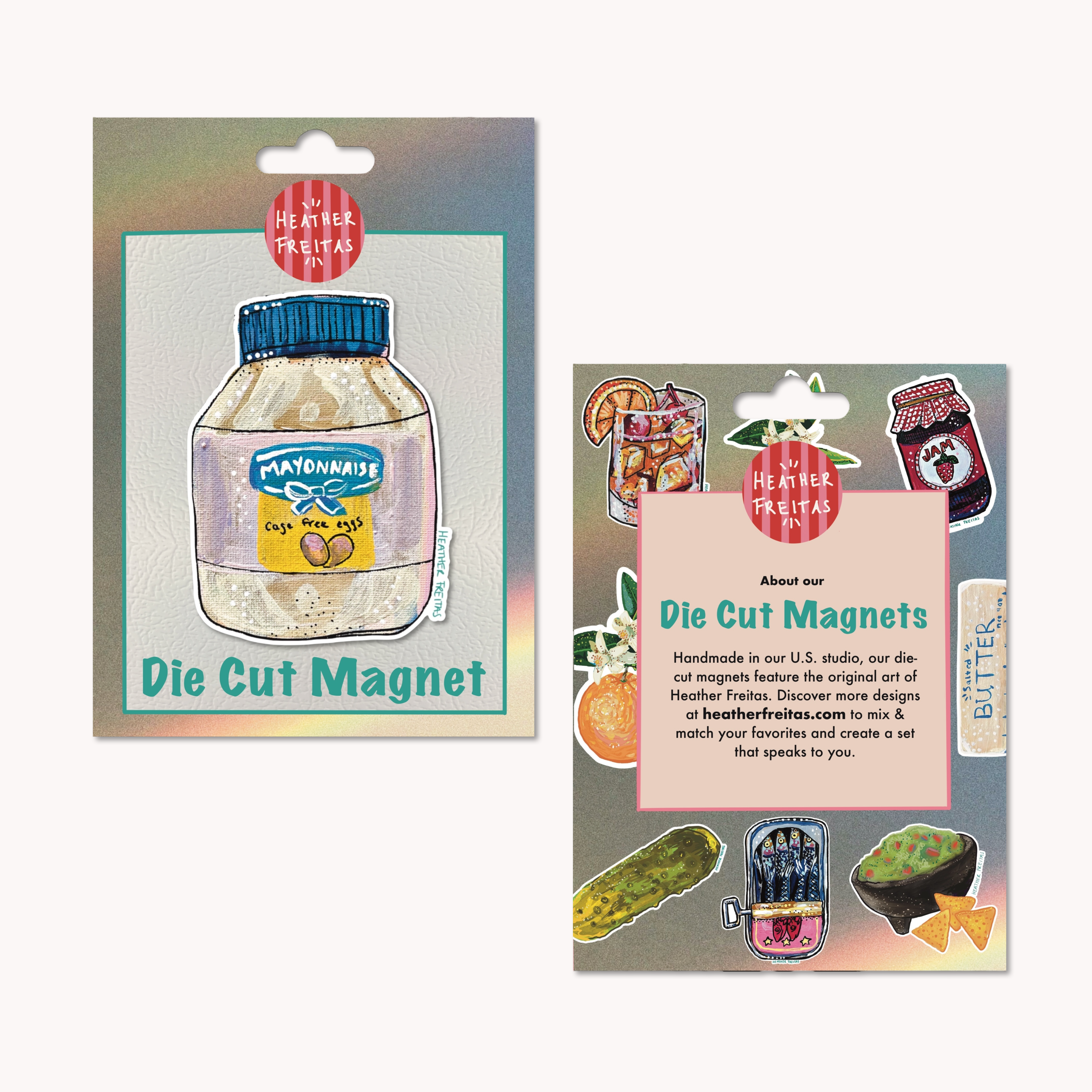 Mayonnaise Magnet ( Die-Cut )