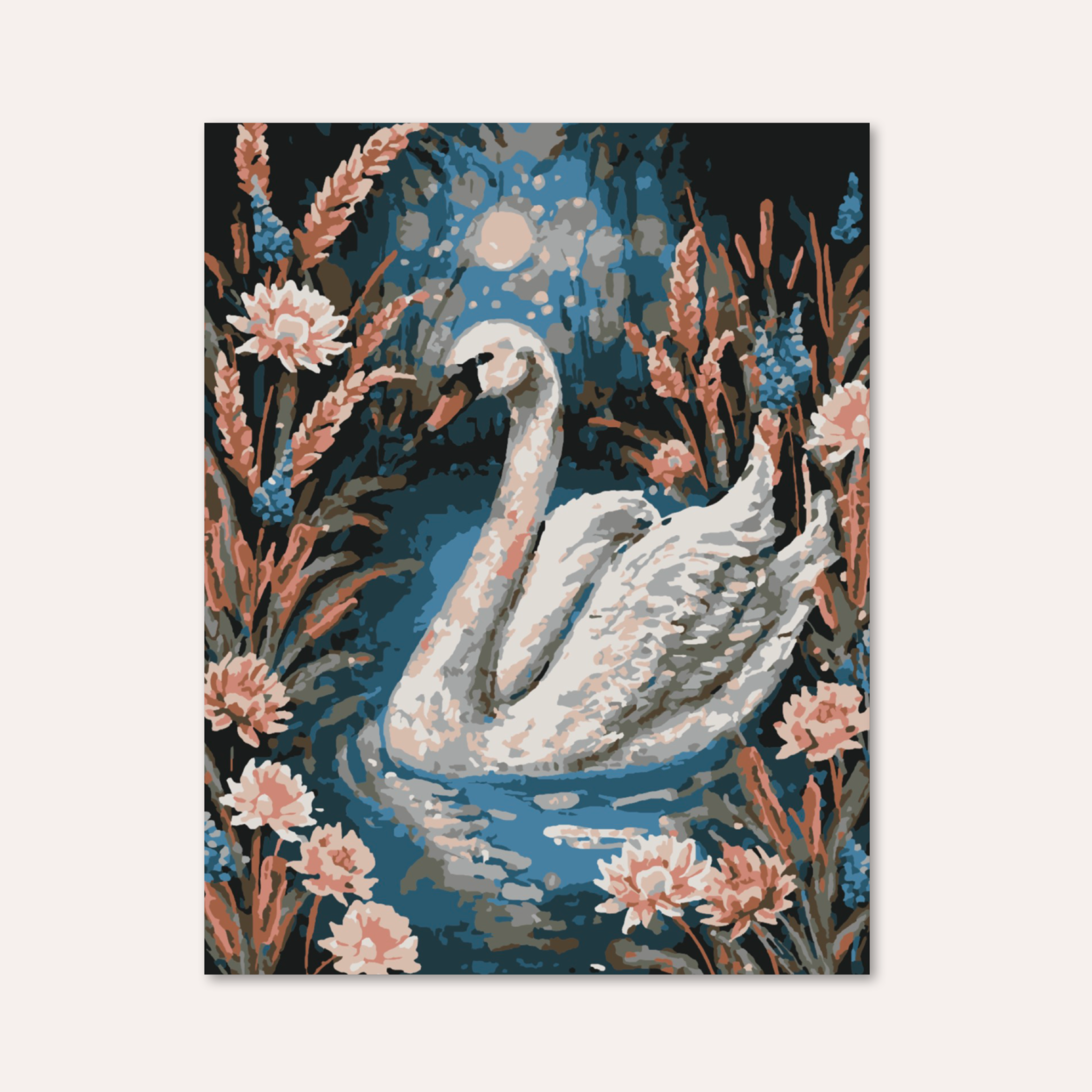 Serenity Swans - Paint by Numbers Kit