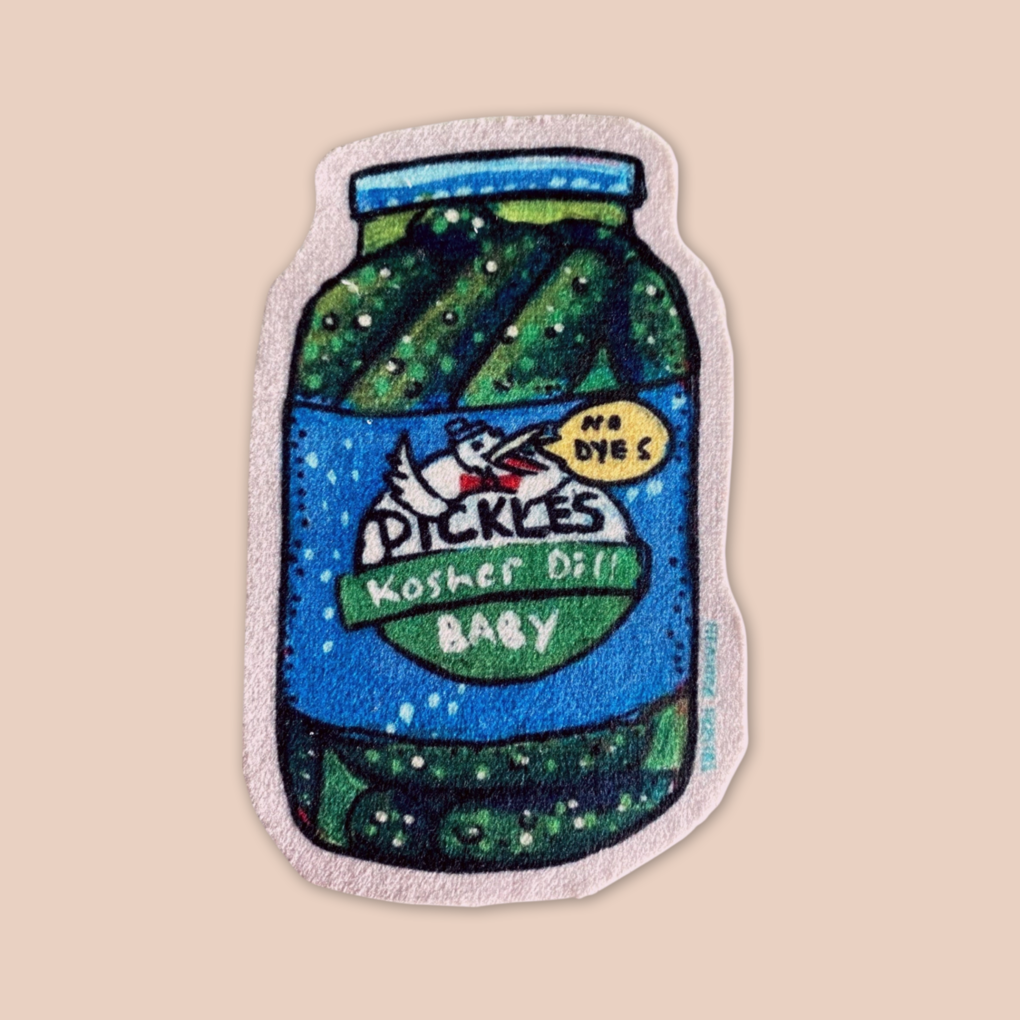 Pickles - Sew On Velveteen Patch