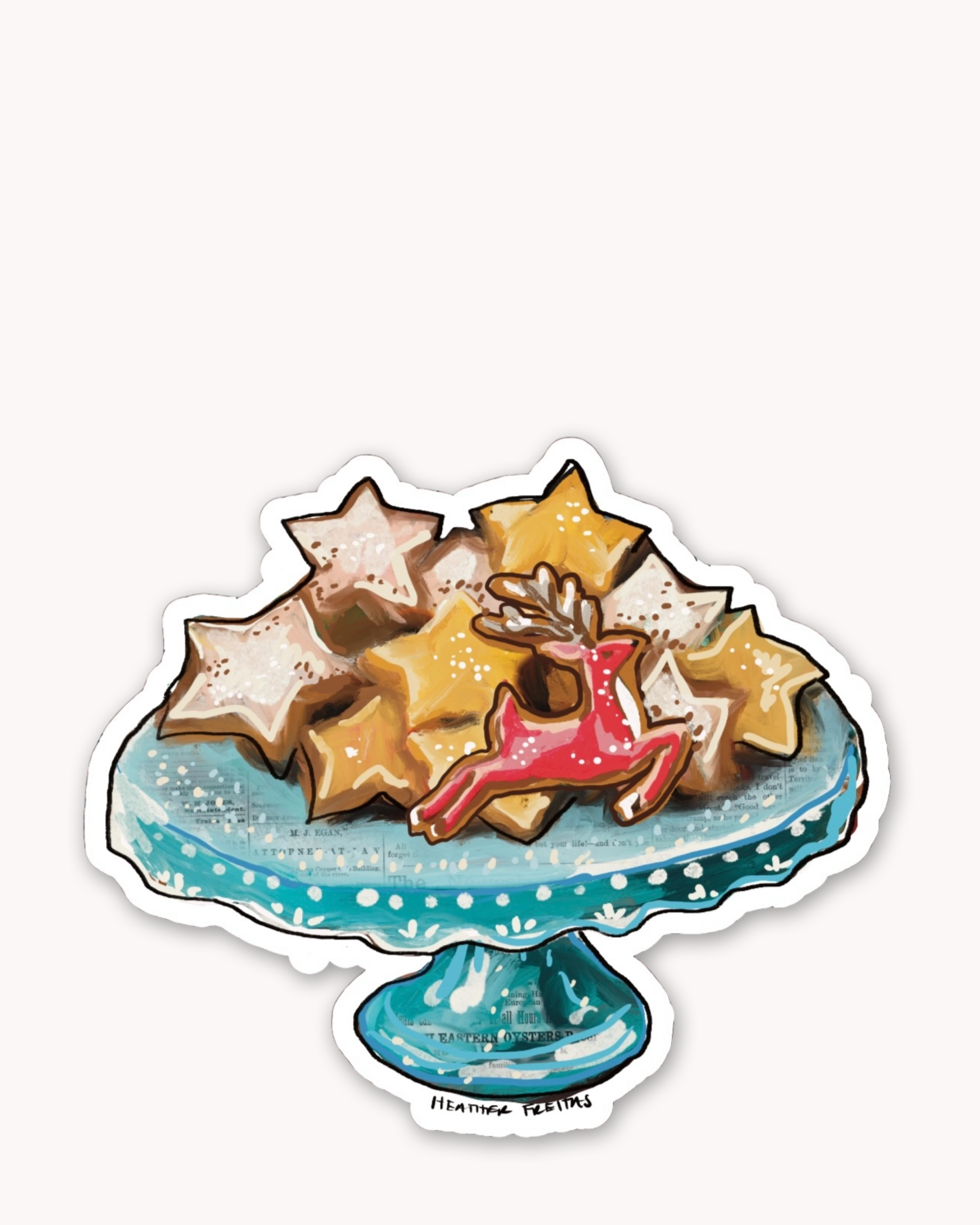 Christmas Cookies Sticker