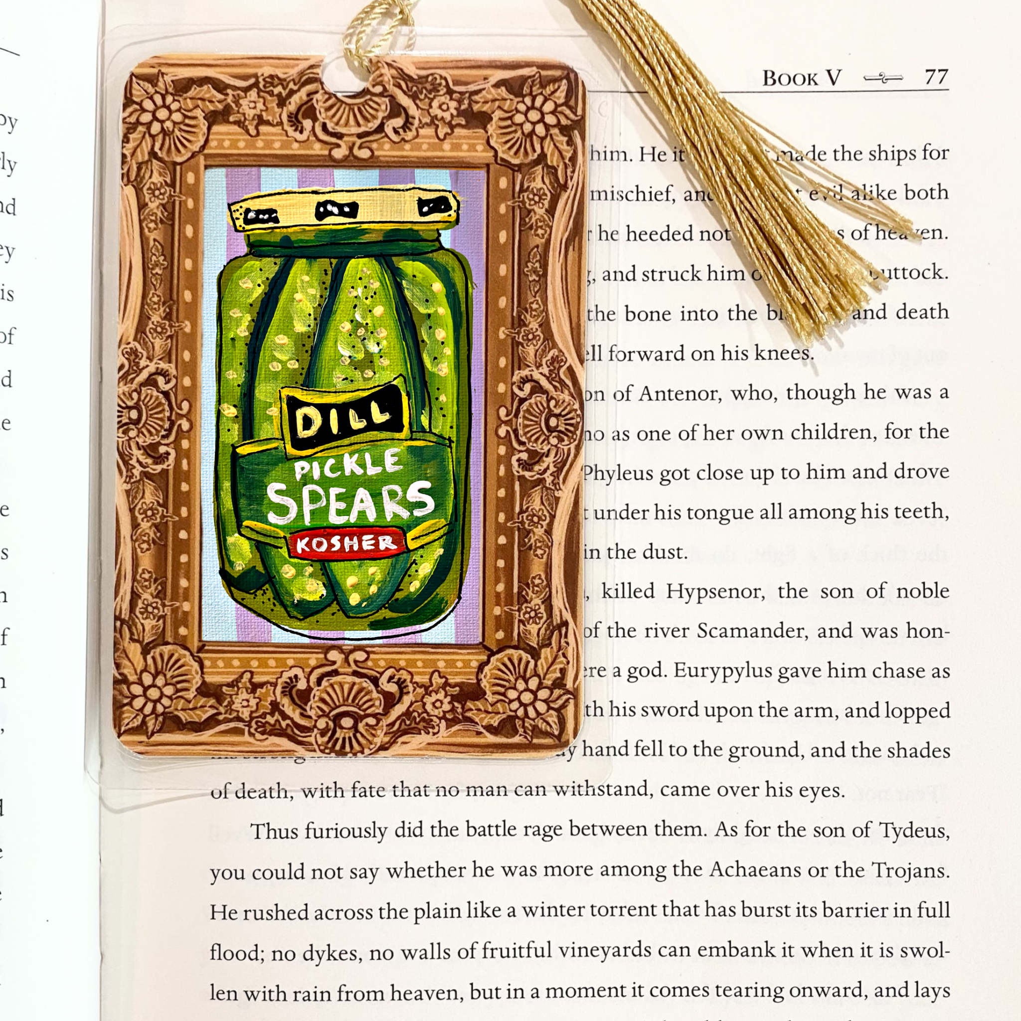 Pickle Spears Fine Art Painting Bookmark