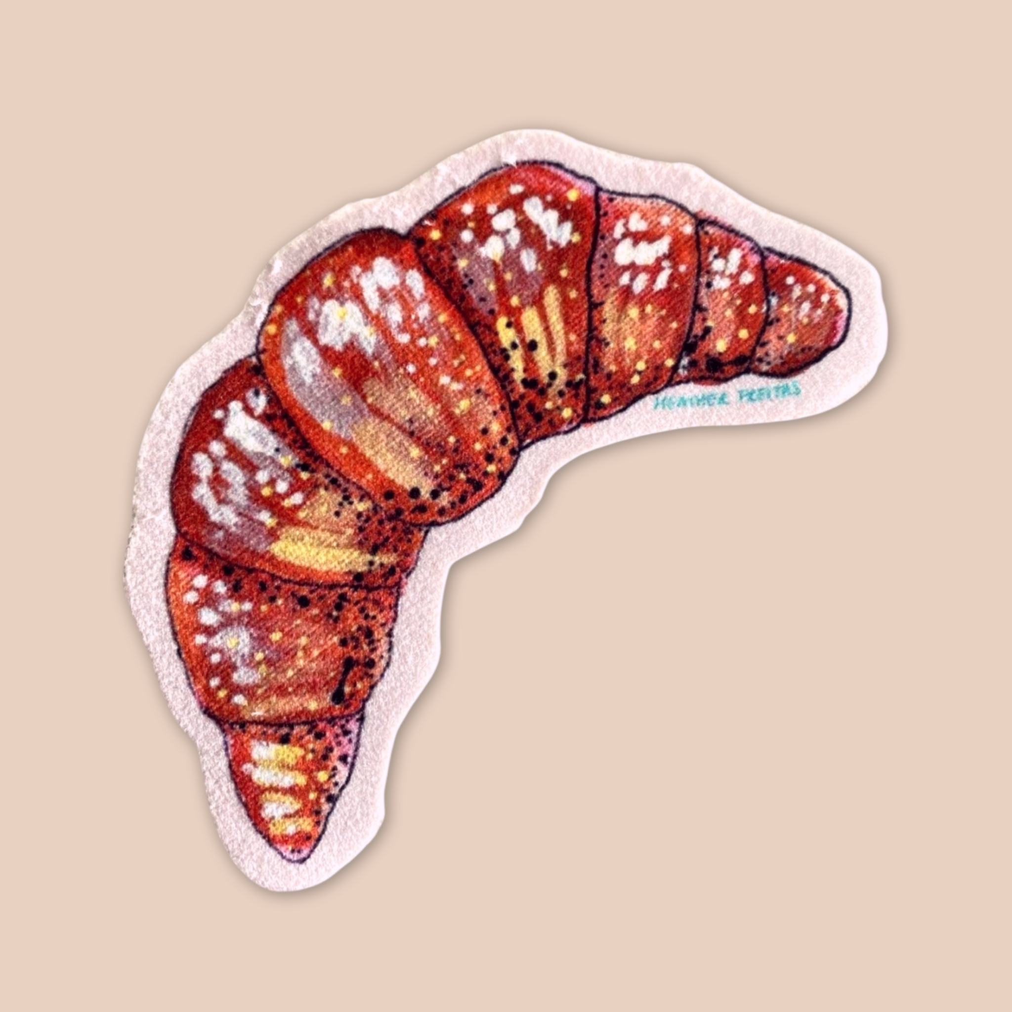 Crossaint - Sew On Velveteen Patch