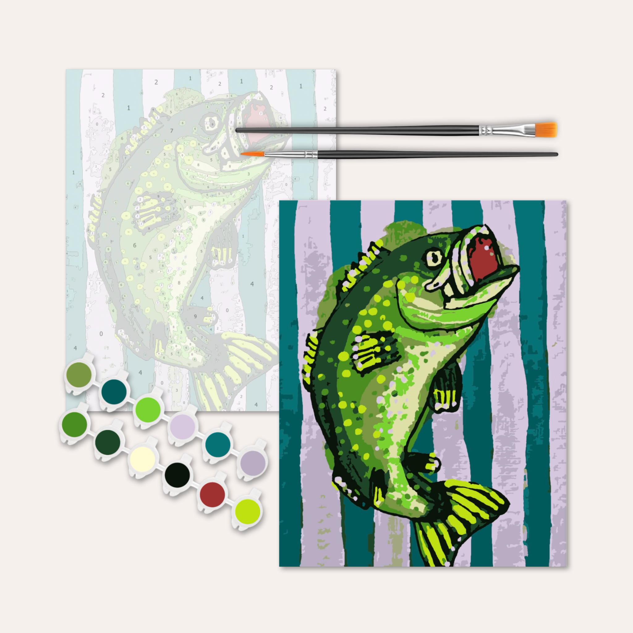 Bass - Paint by Numbers Kit