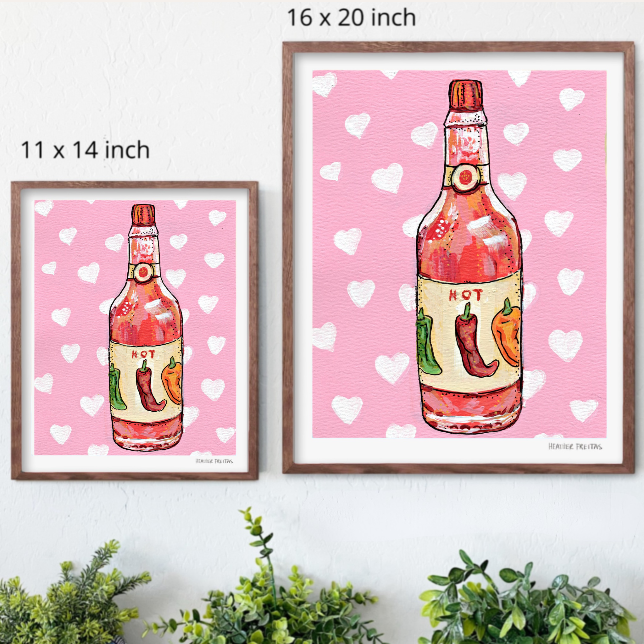 Hot Sauce Hand Signed Fine Art Print