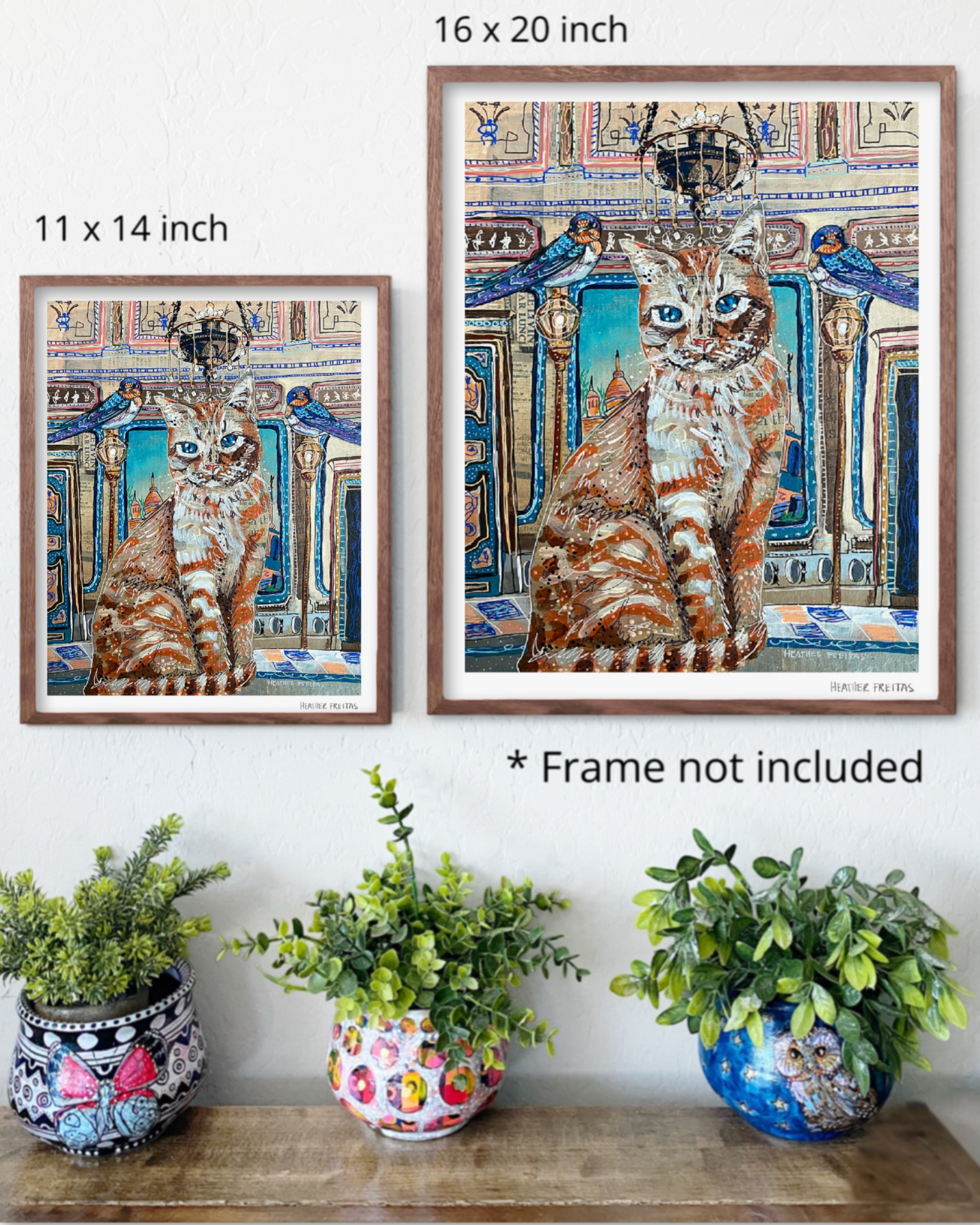 Royal Castle Cat Fine Art Print
