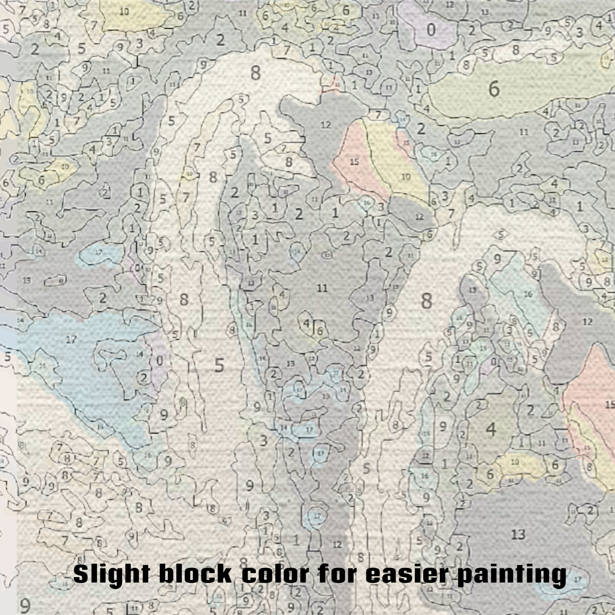 Two Swans - Paint by Numbers Kit