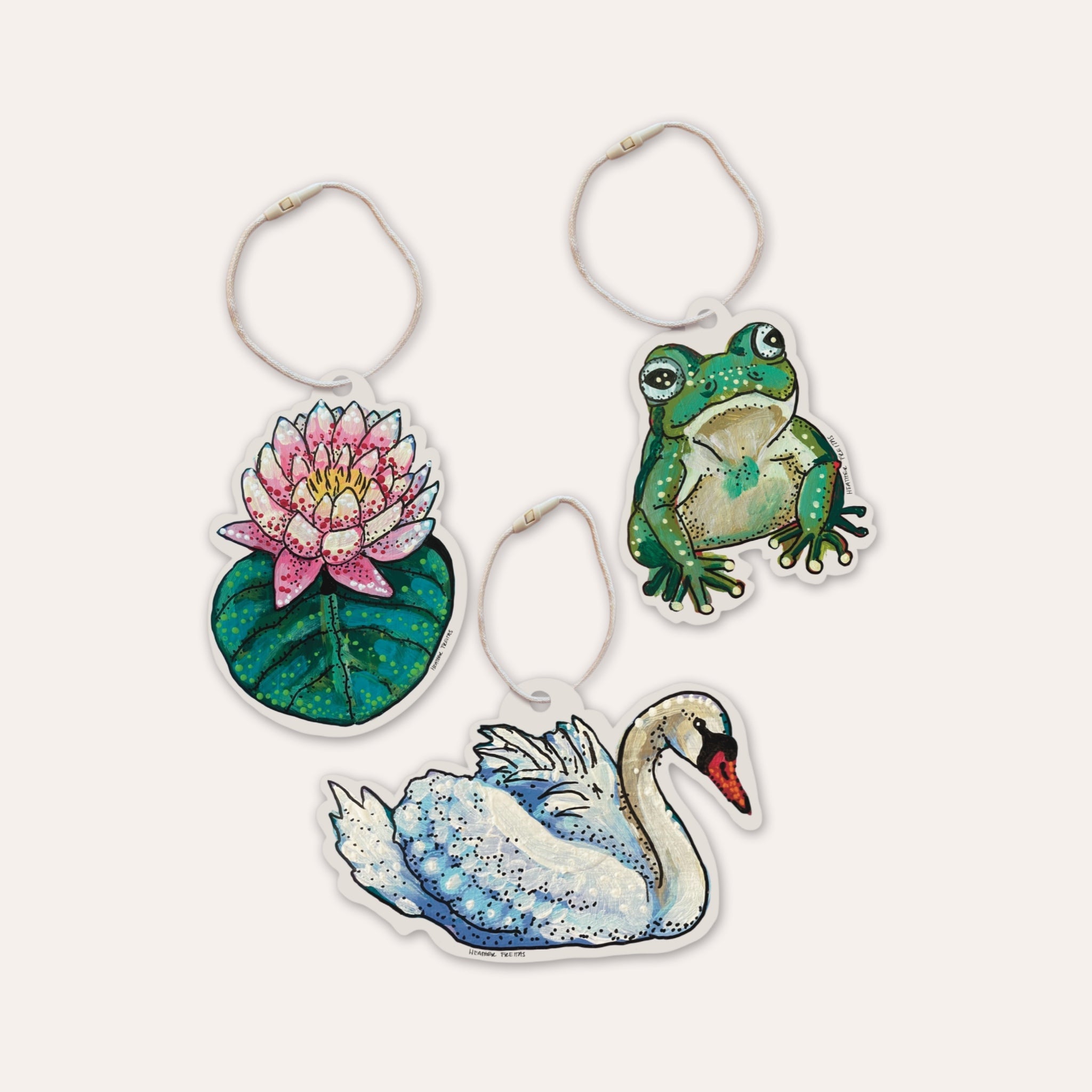 Monet’s Pond Fine Art Gift Tags ( 12 pack )