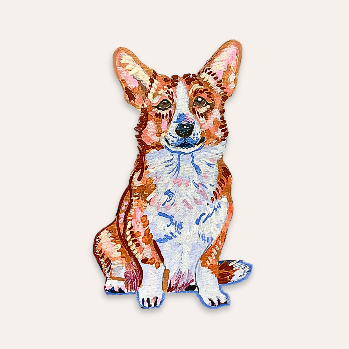 Corgi Sticker