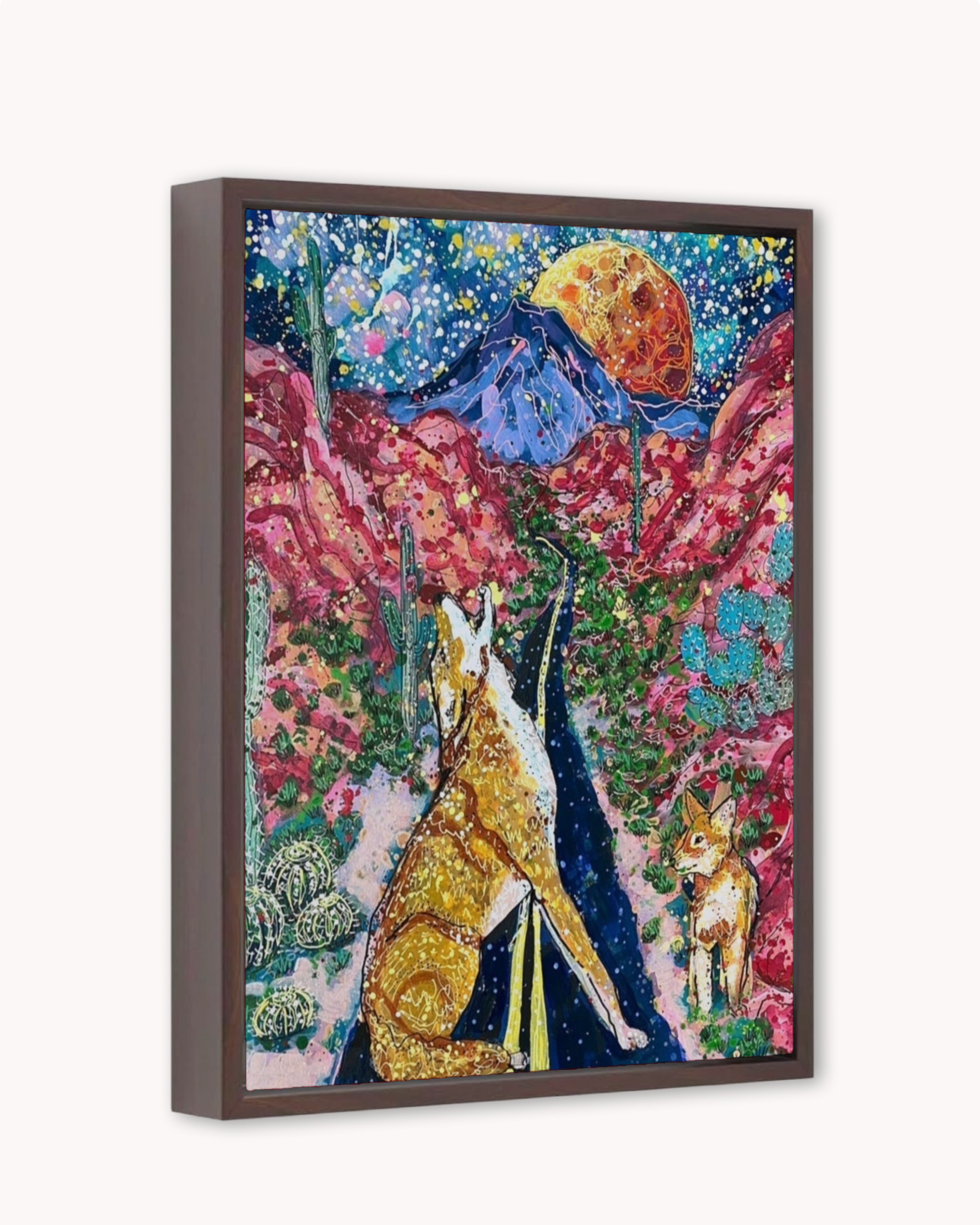 Desert Moon Daisy Print