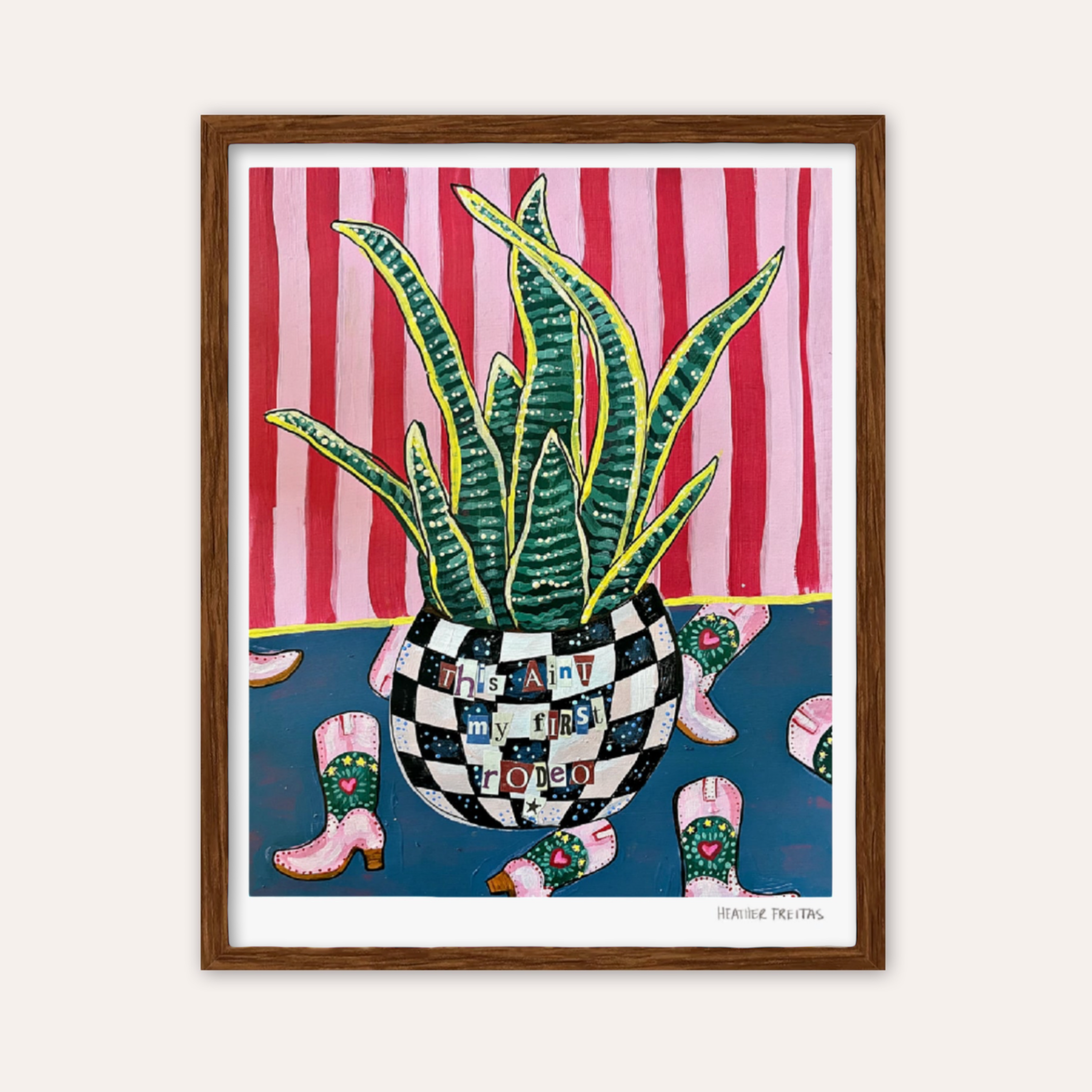 Ain’t My First Rodeo Fine Art Print