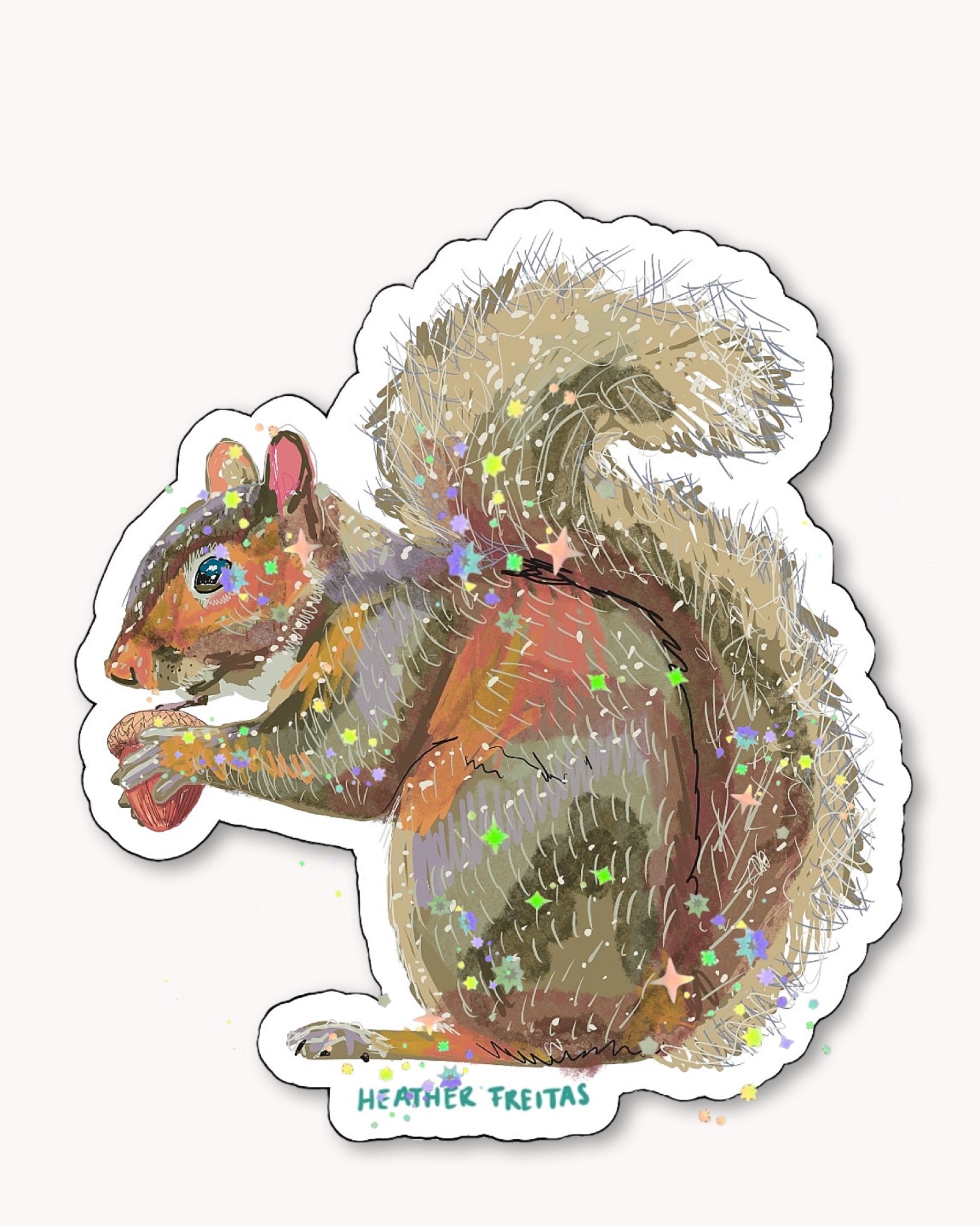 Squirrel Sticker