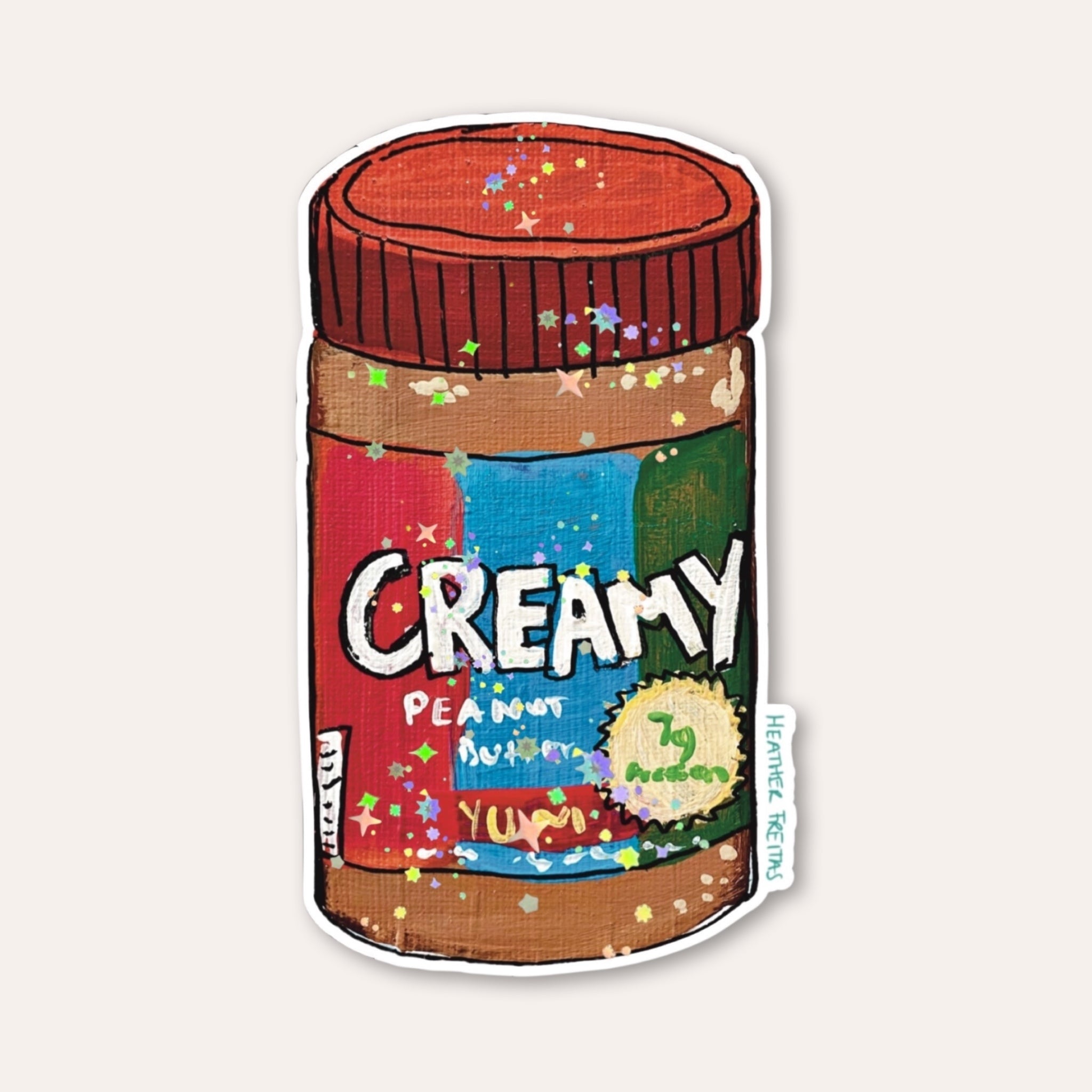 Peanut Butter Sticker