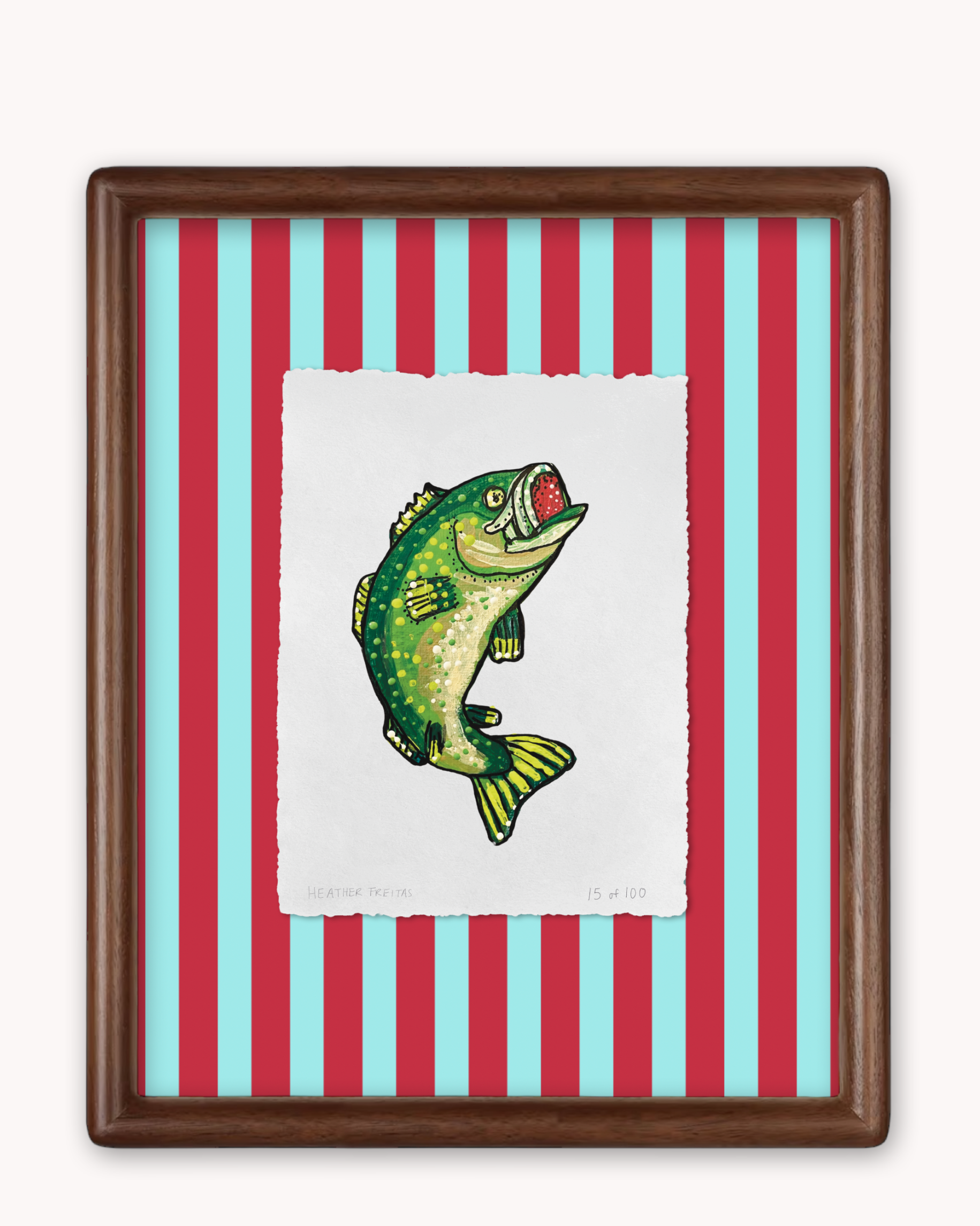 Bass Limited Edition Framed Print