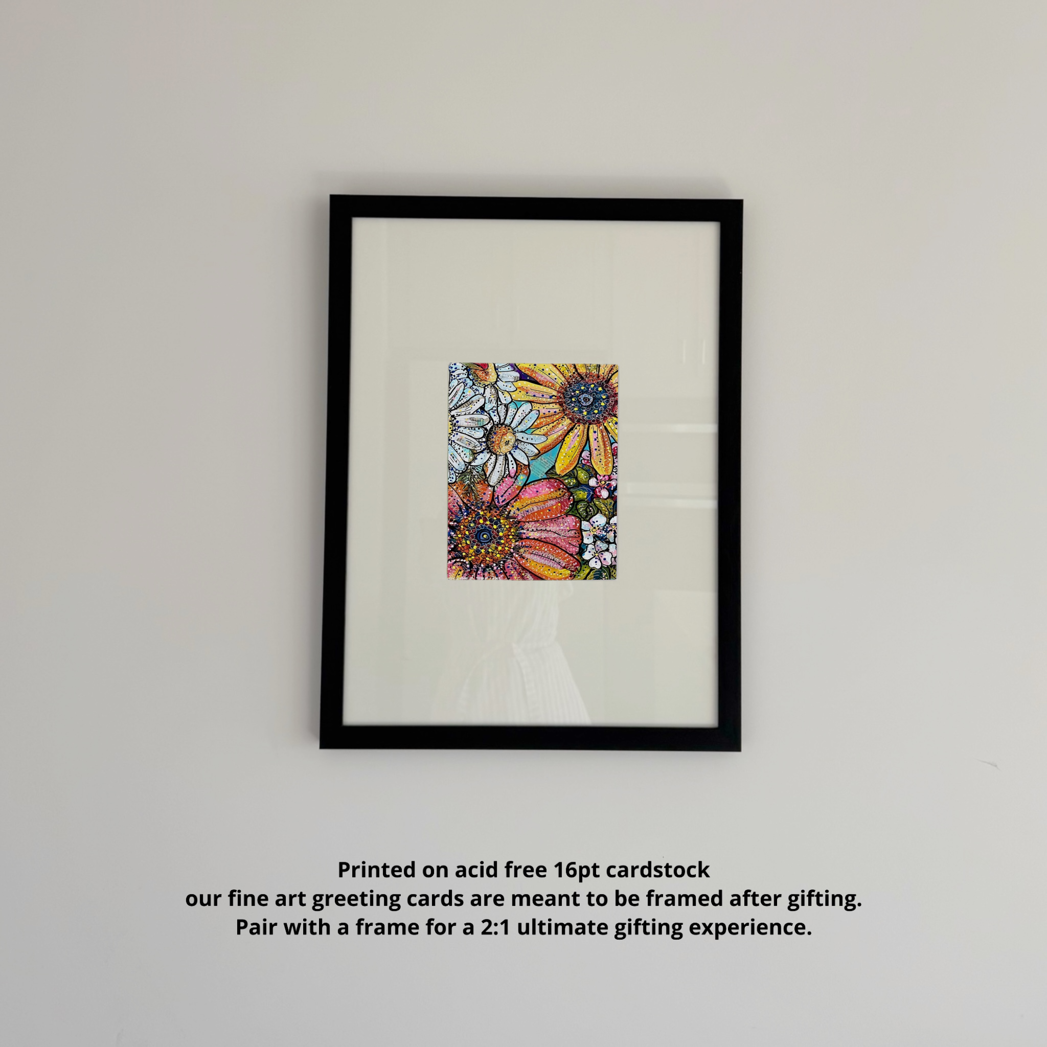 Flower Power - Greeting Card / Fine Art Print