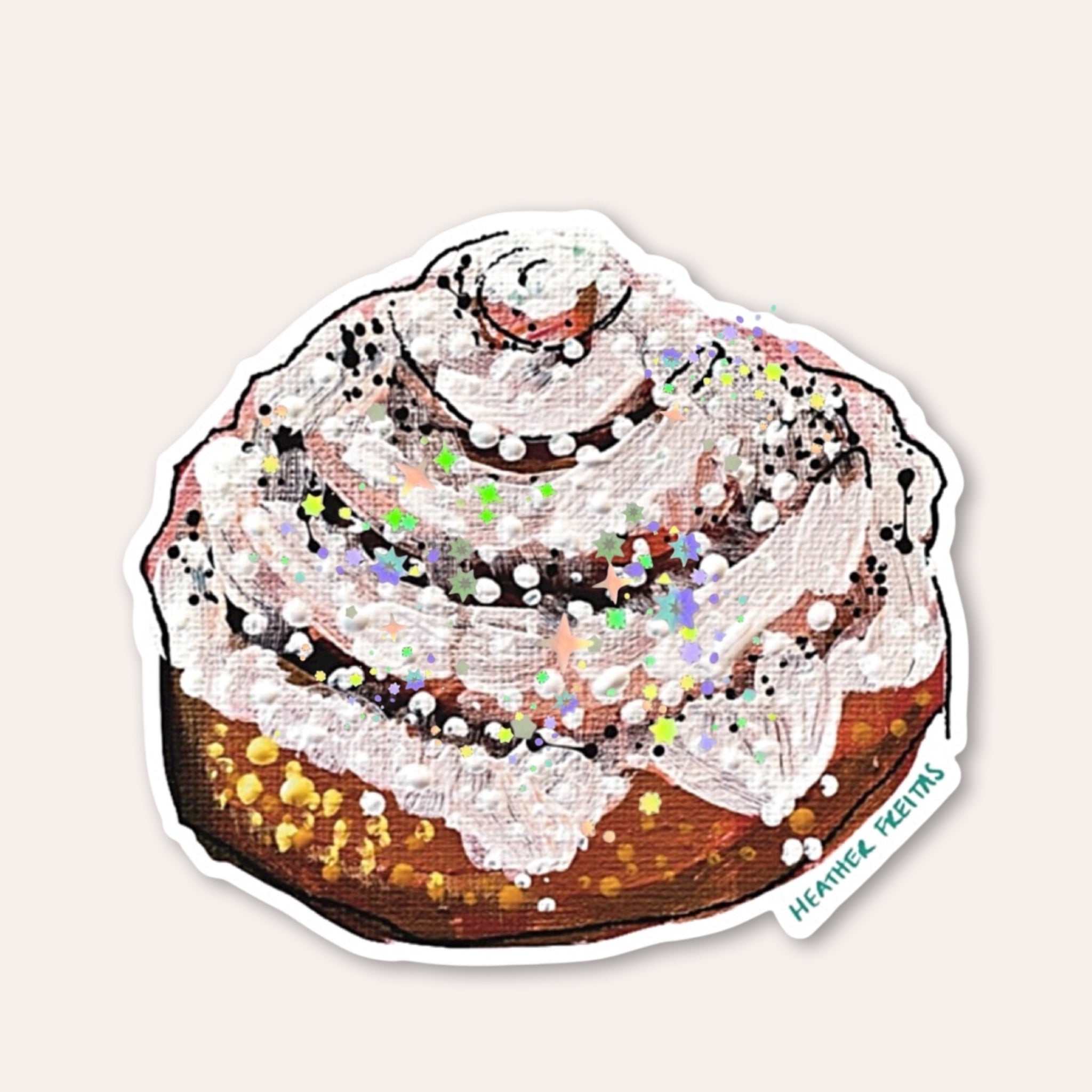 Cinnamon Roll Sticker