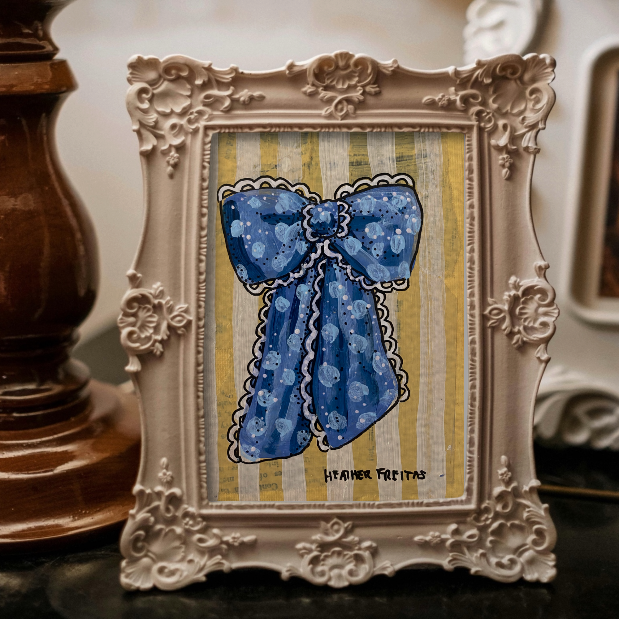 Blue Ribbon Mini Fine Art Print
