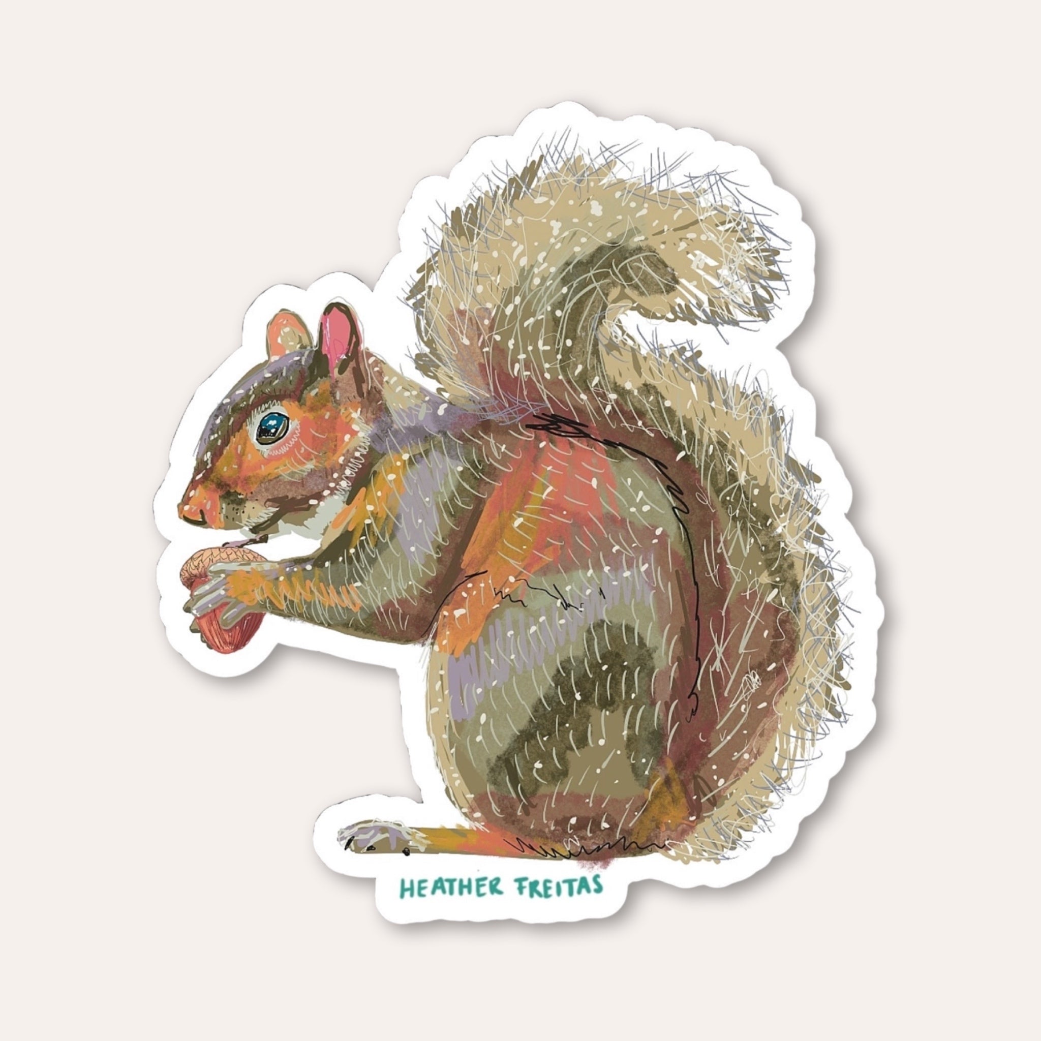 Squirrel Sticker