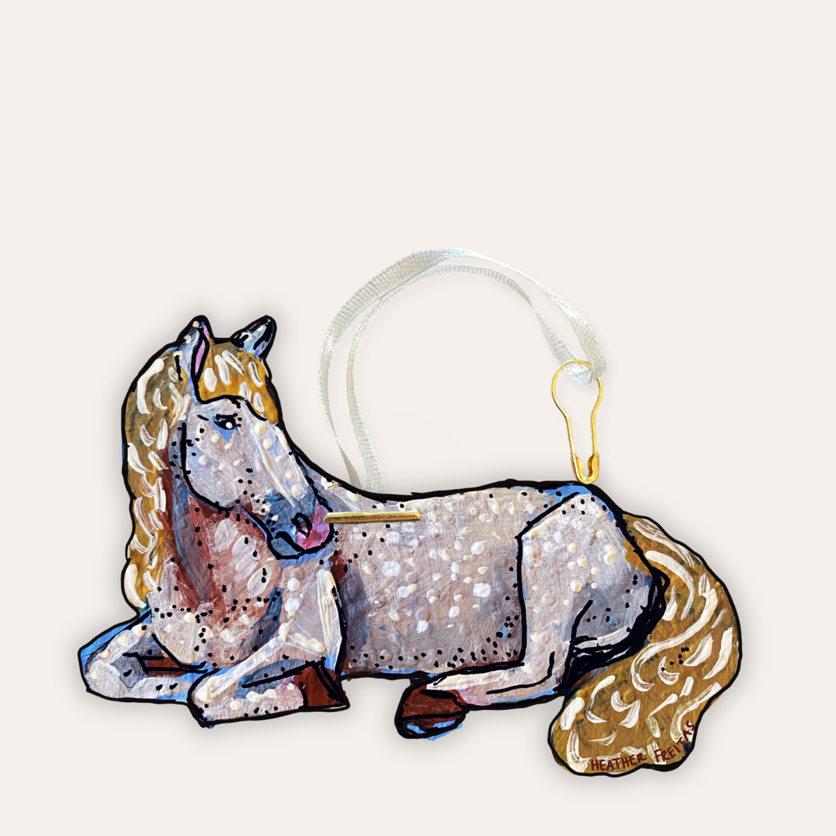 Sleeping Horse Gift Tag