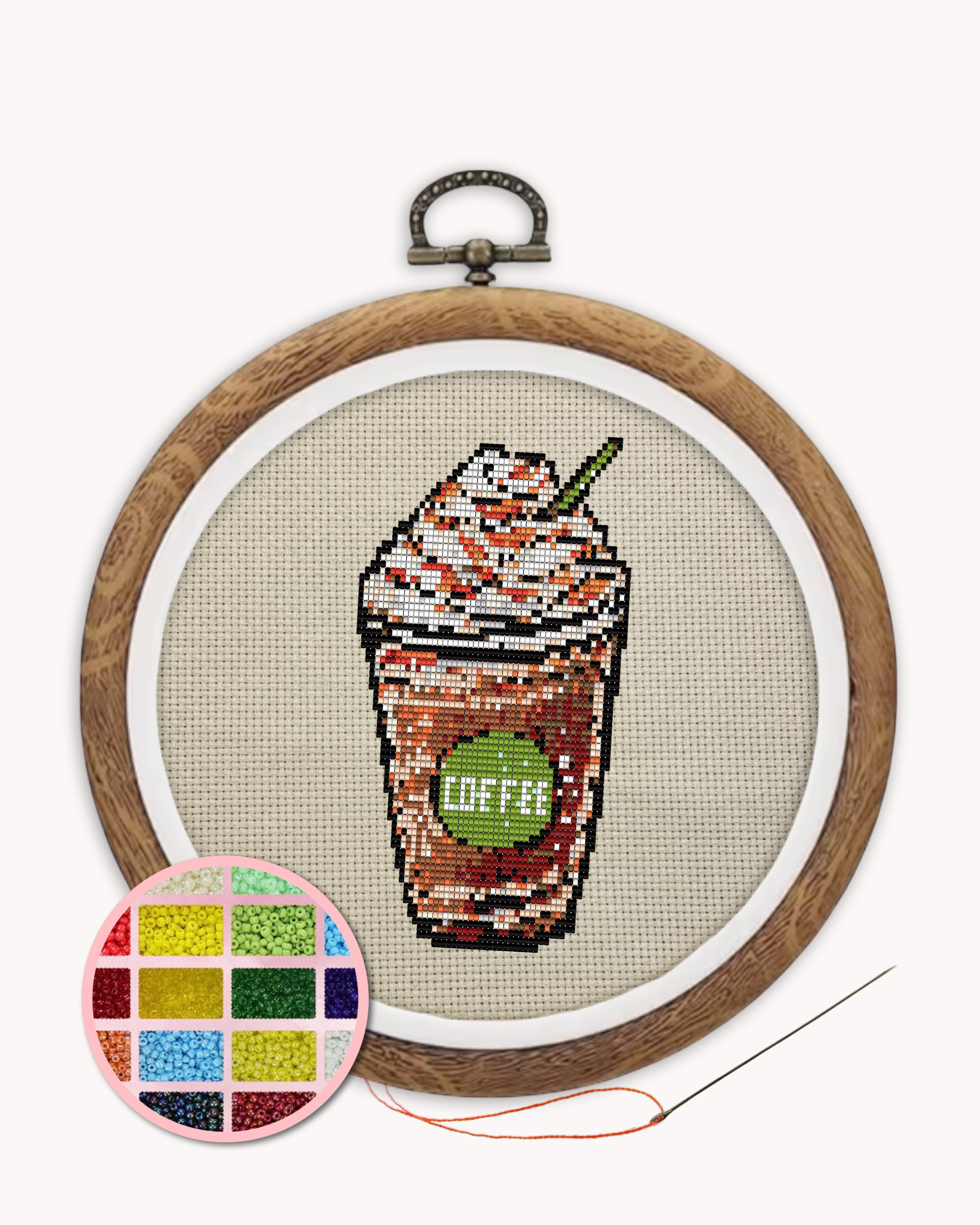 Frappe Beaded Art Kit ( L 5 inch )