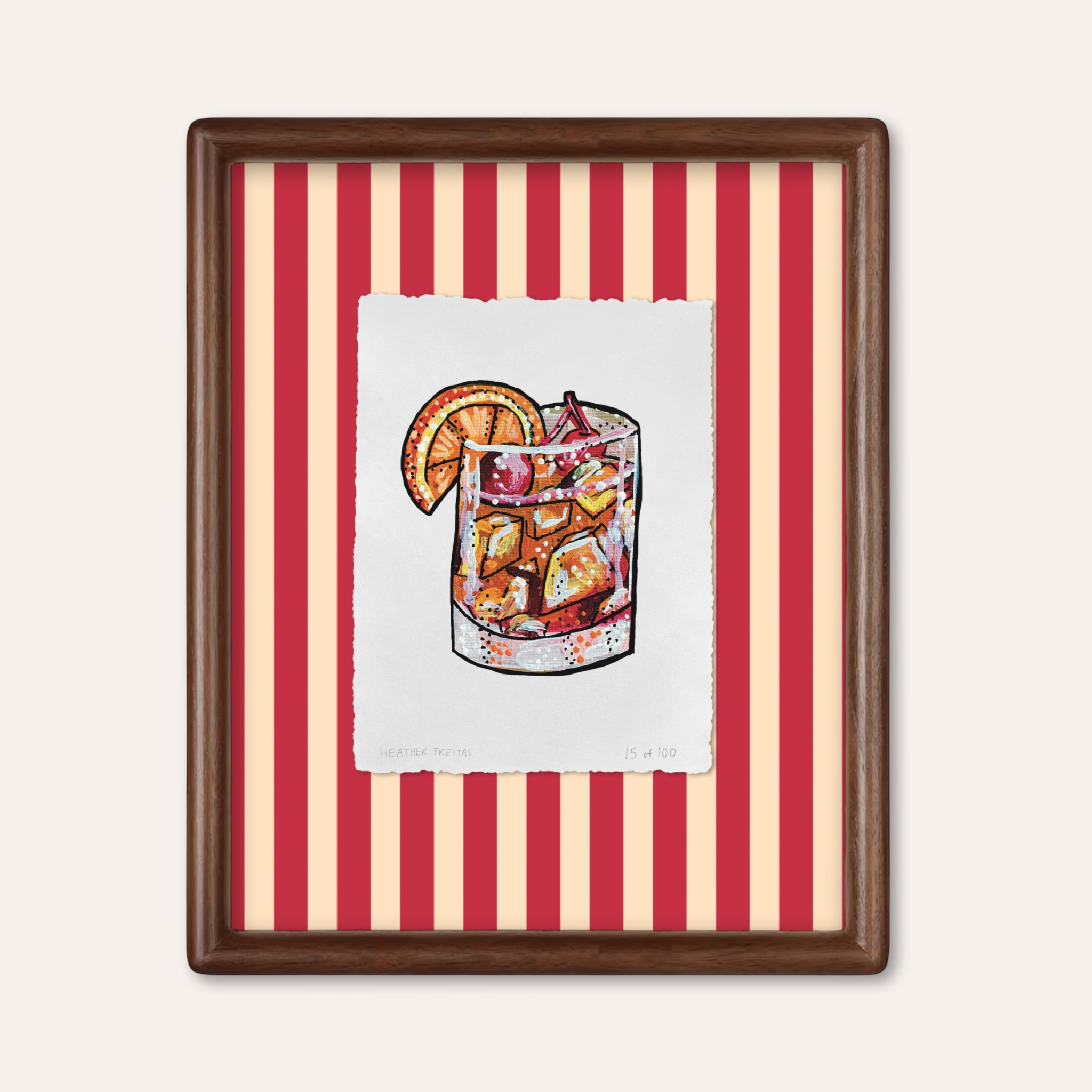 Old Fashioned Limited Edition Framed Print