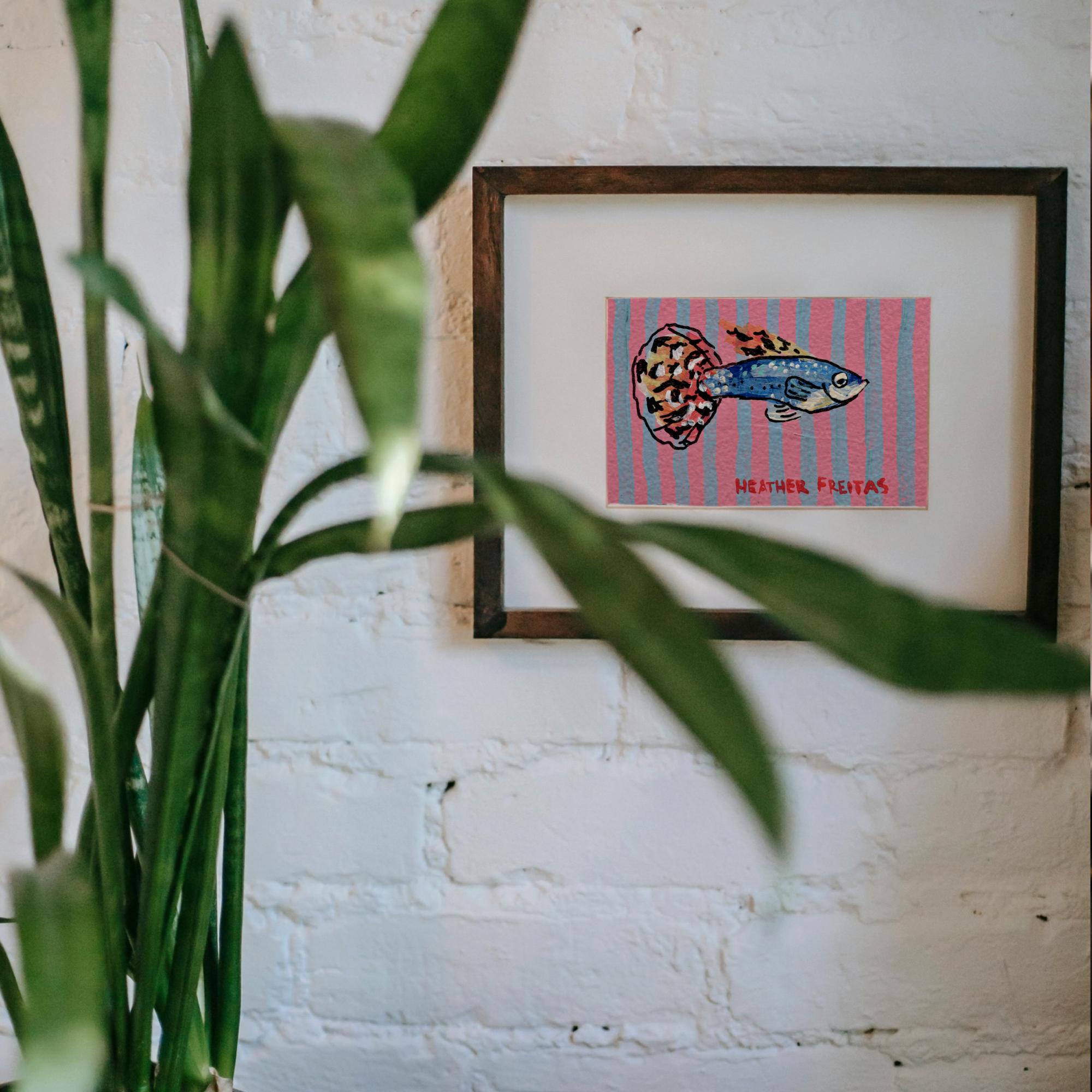 Guppy Mini Fine Art Print