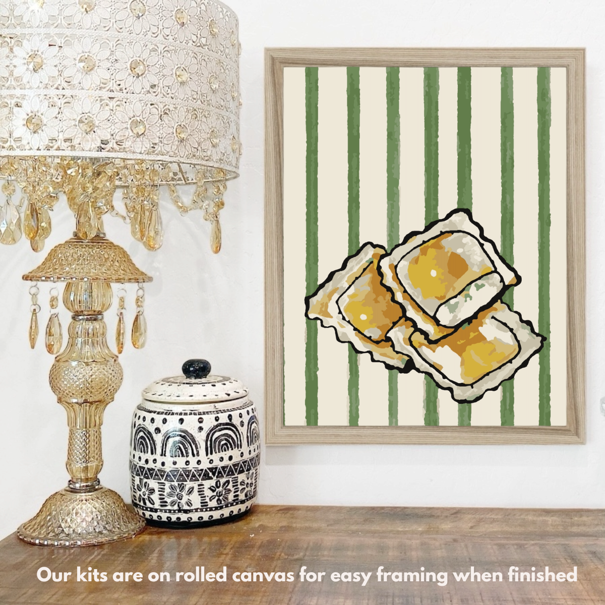 Ravioli - Paint by Numbers Kit