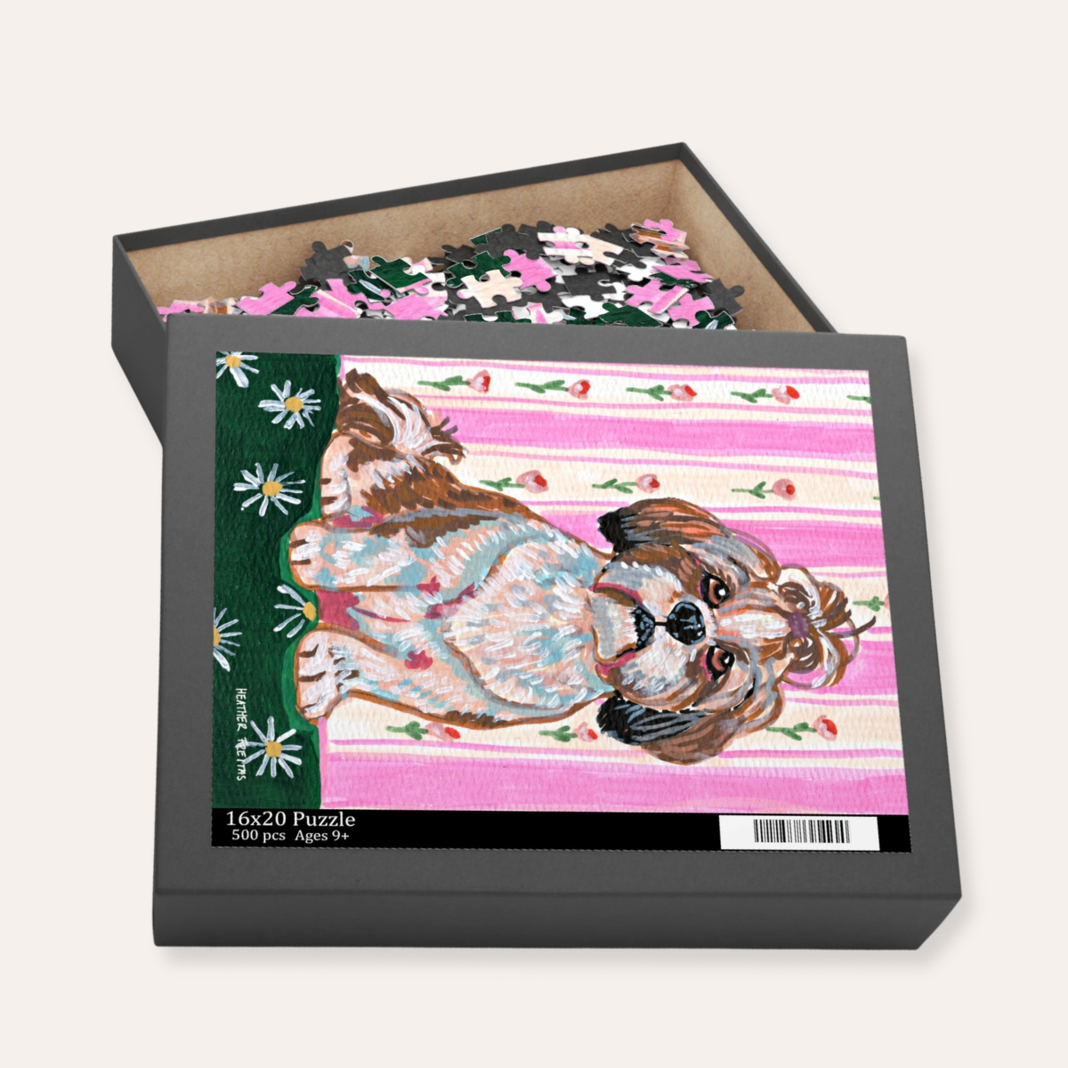 Shih Tzu Dog Fine Art Puzzle
