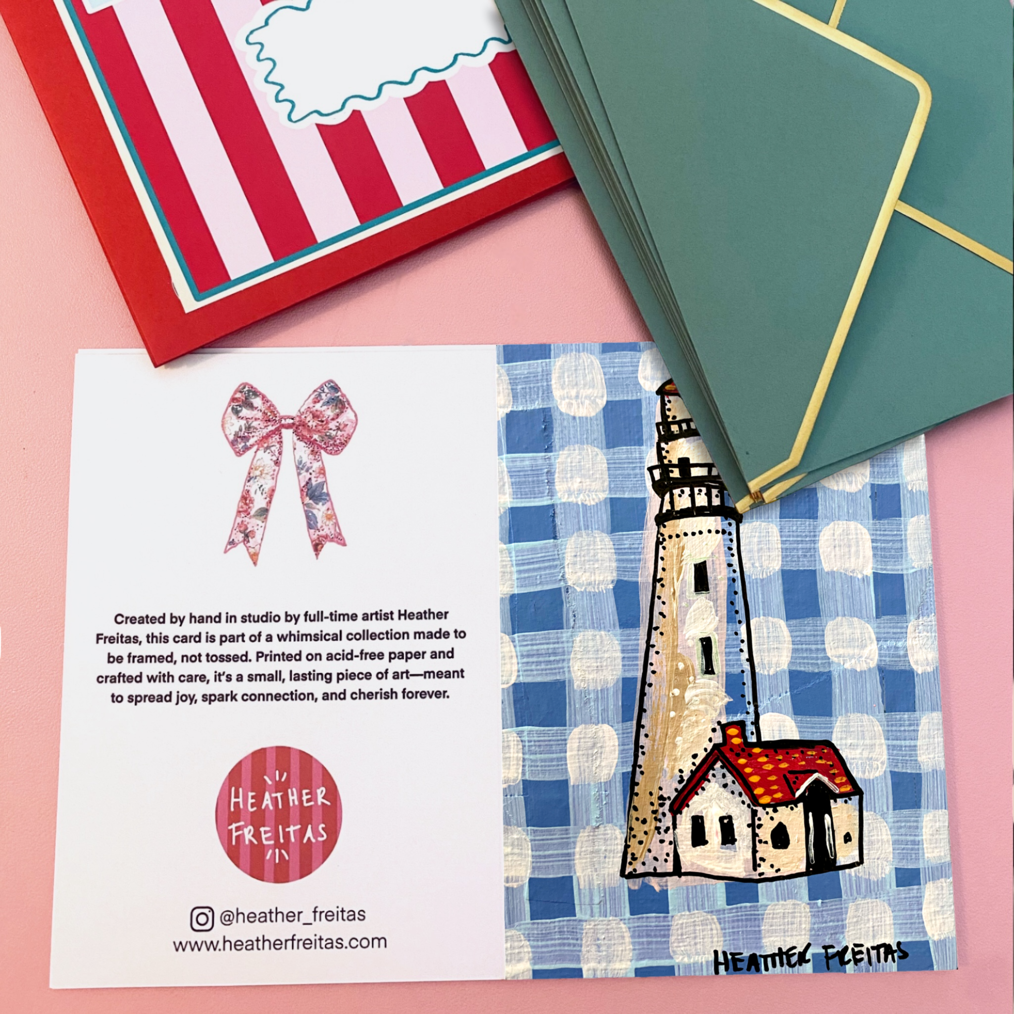 Lighthouse - Greeting Card / Fine Art Print