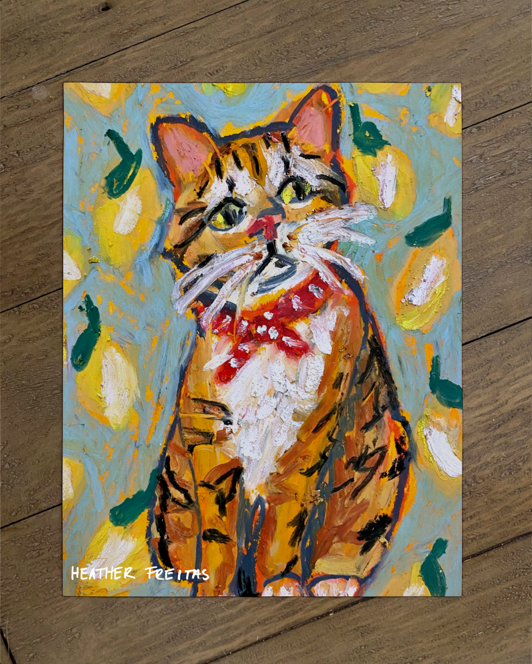 Life Gives You Lemons Cat - Limited Edition Print