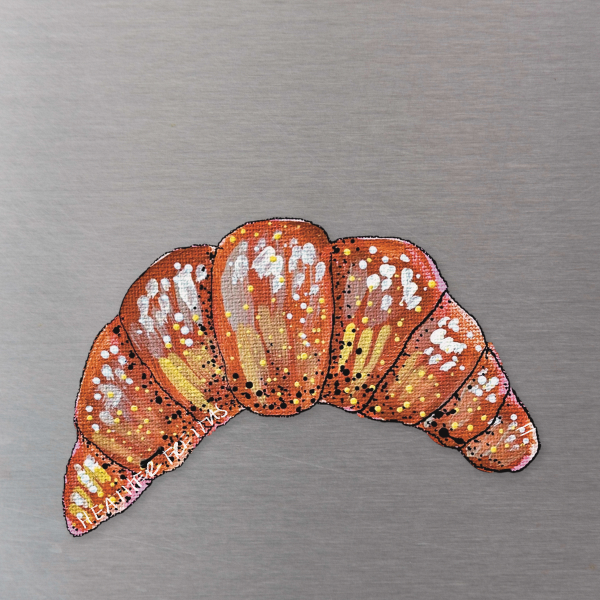 Croissant Magnet ( Die-Cut )