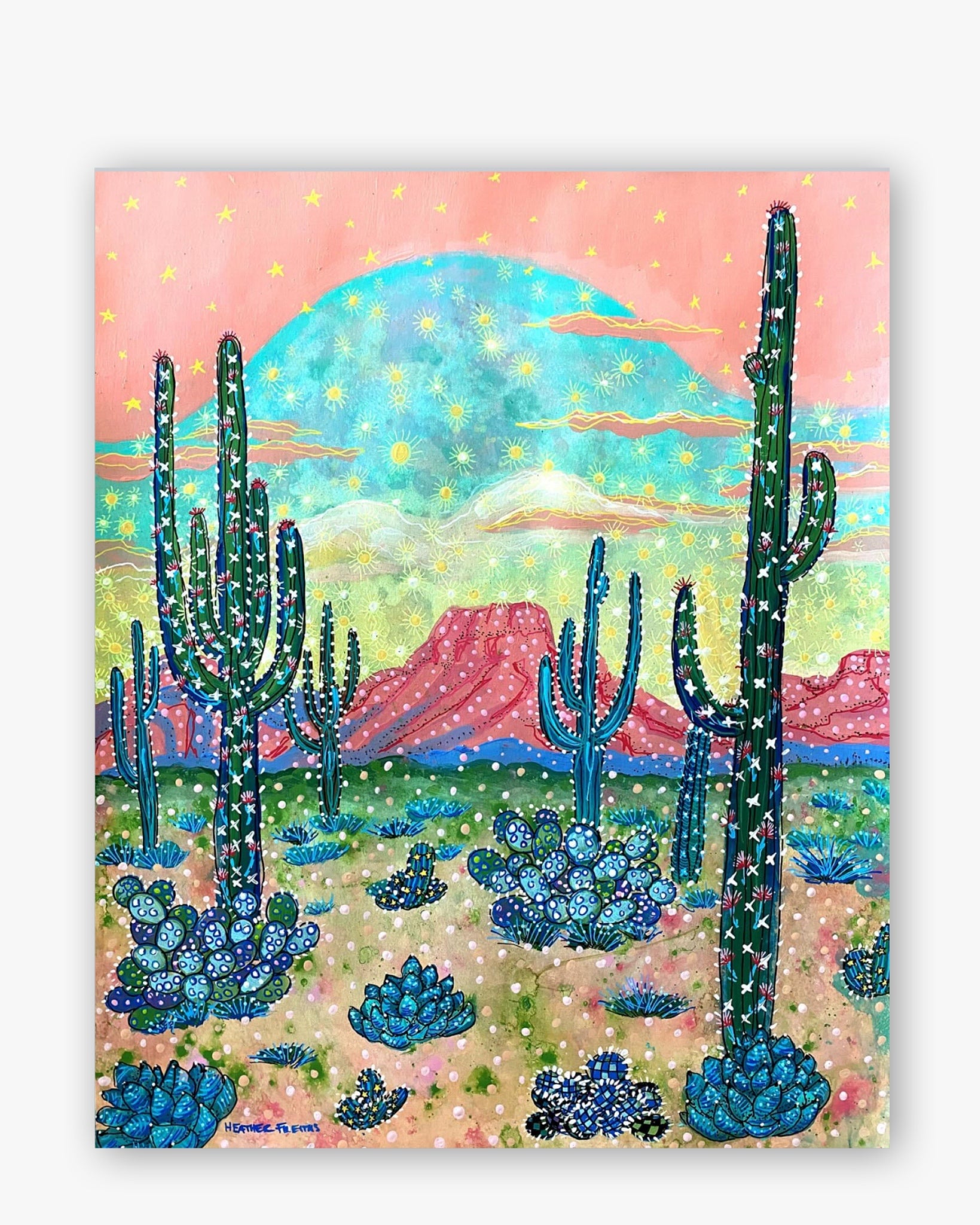 Dusty Sedona ( Original Painting )