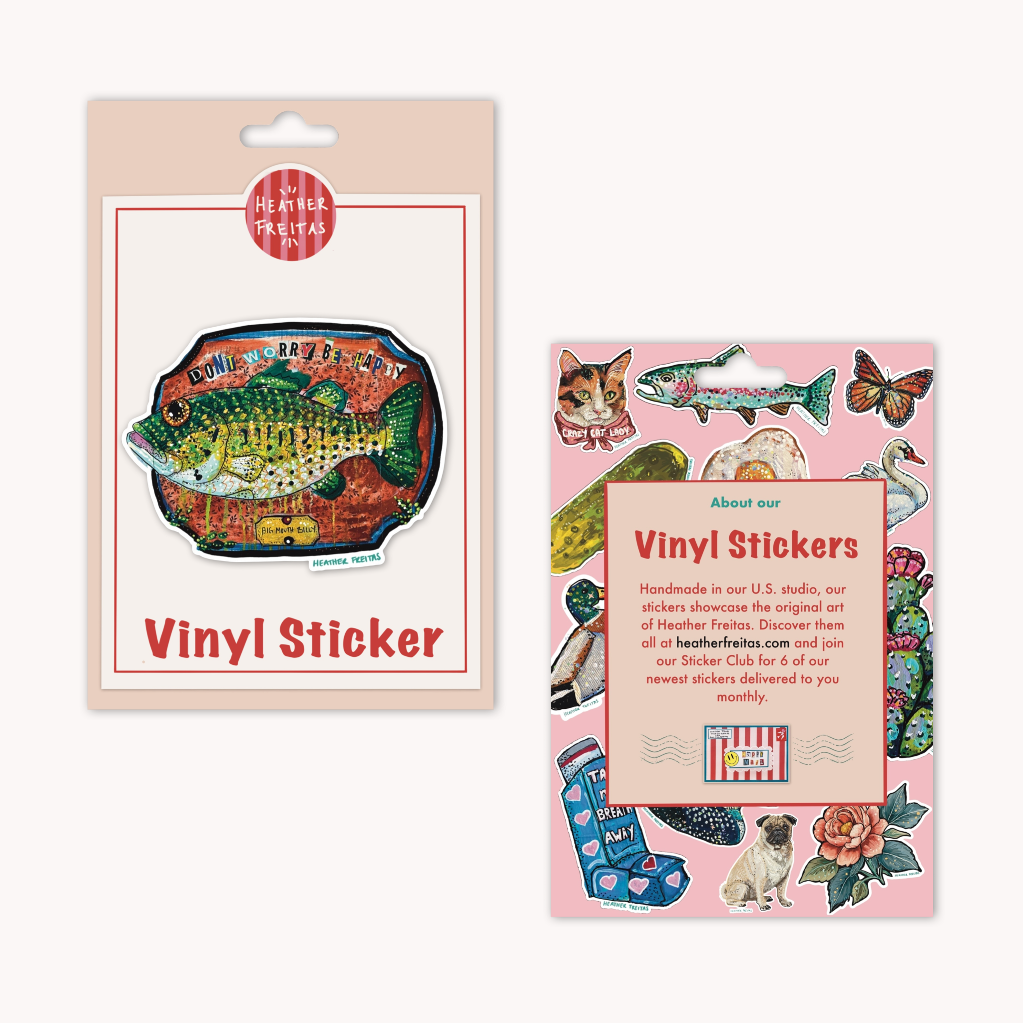 Don’t Worry Be Happy Sticker