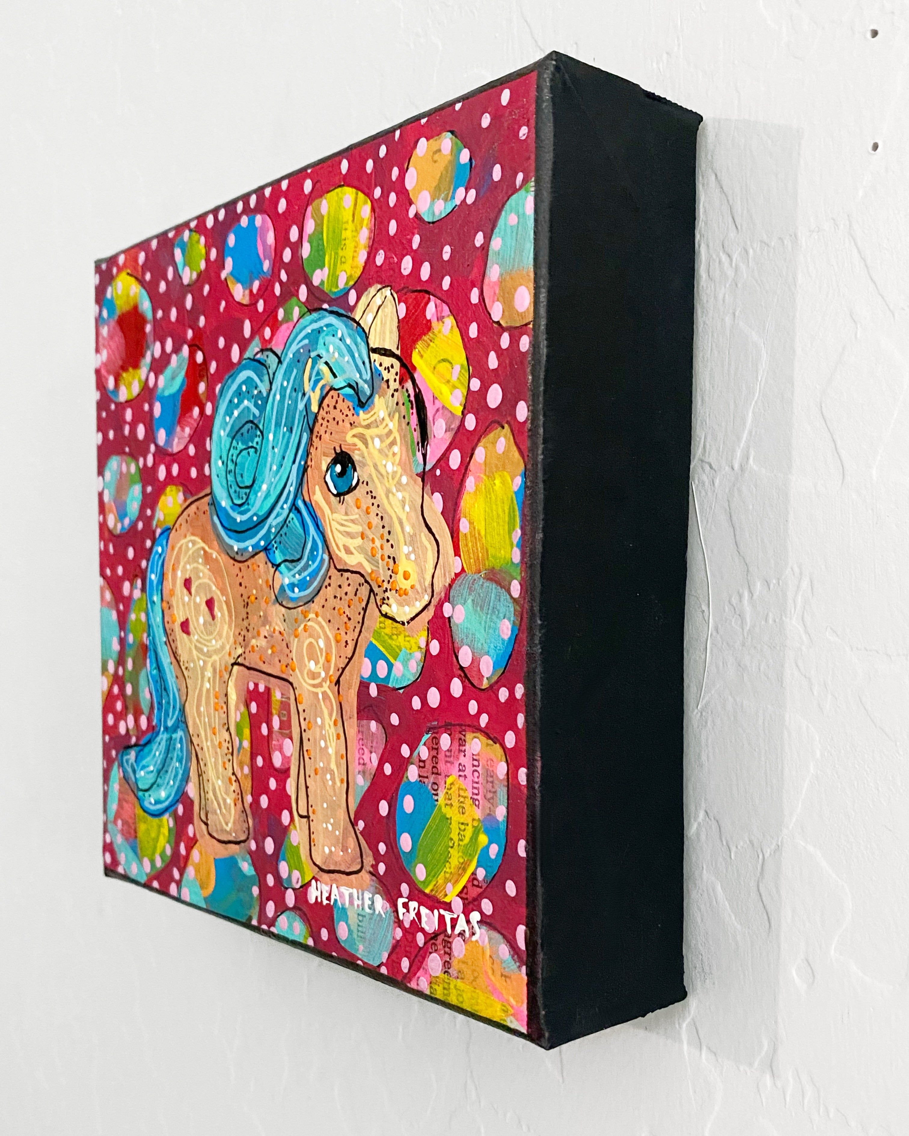 Tangerine Pony 90’s Toy ( Original Painting )