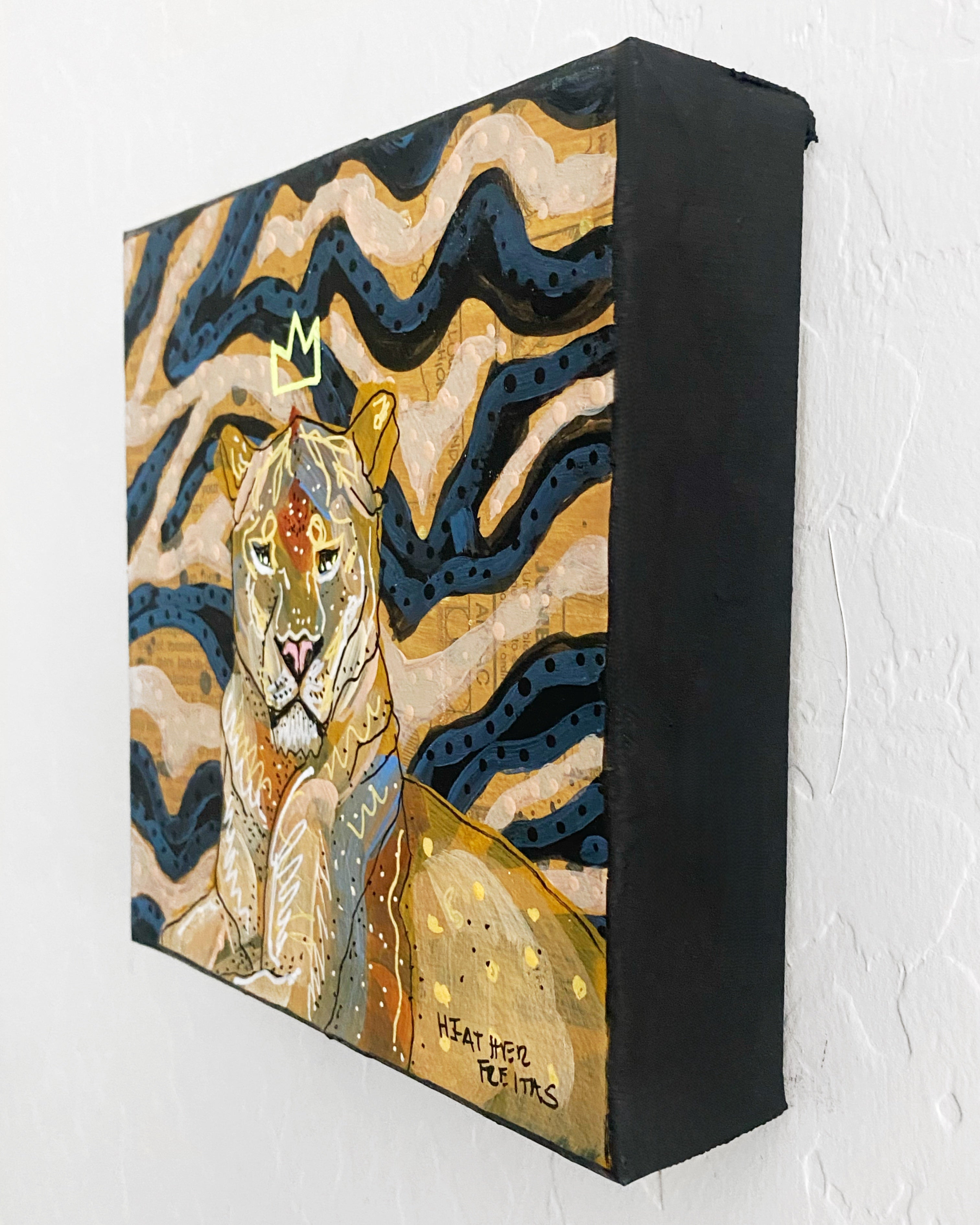 Queen - Lioness ( Original Painting )