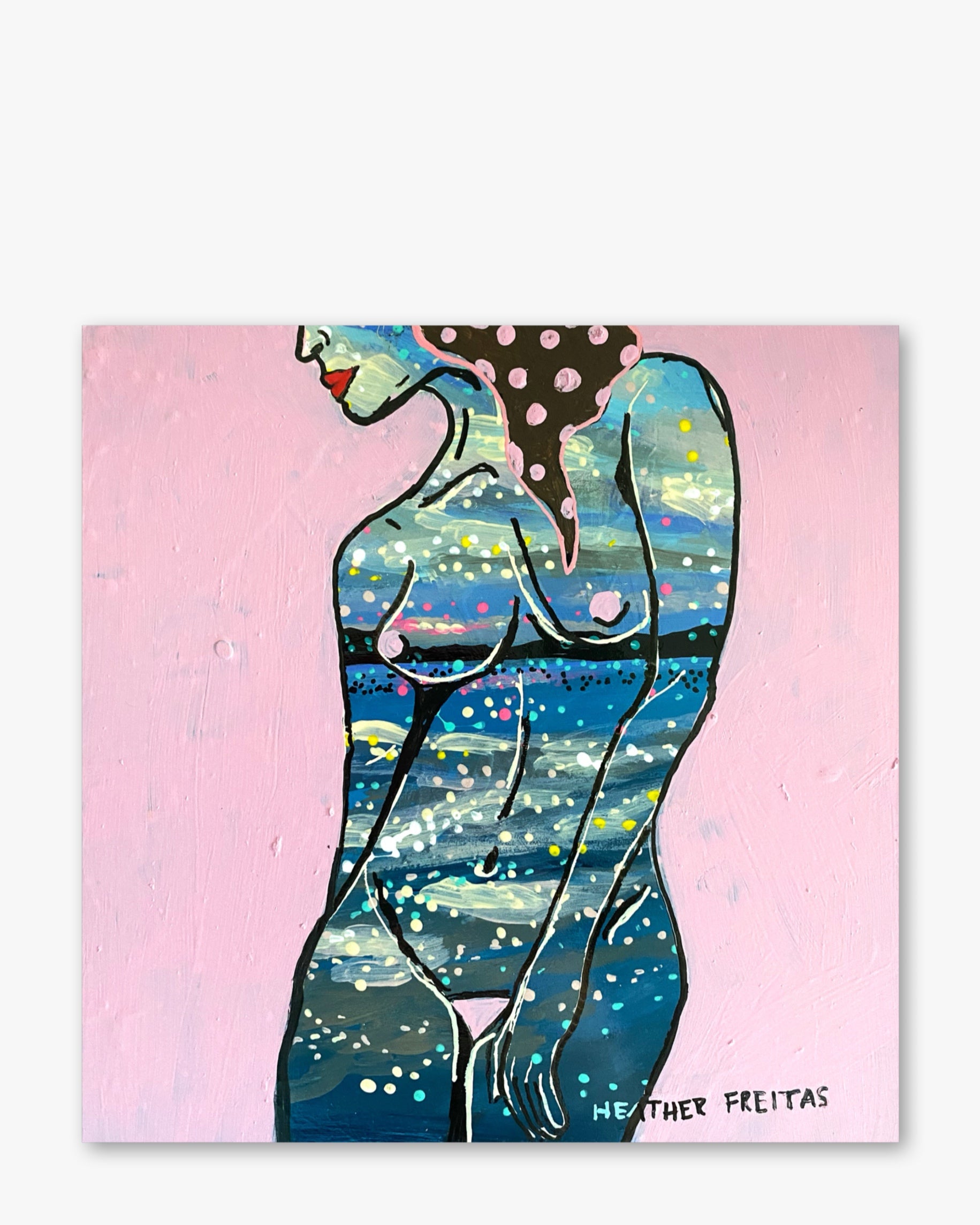 Pieces Of Me Lake Superior ( Original Painting )