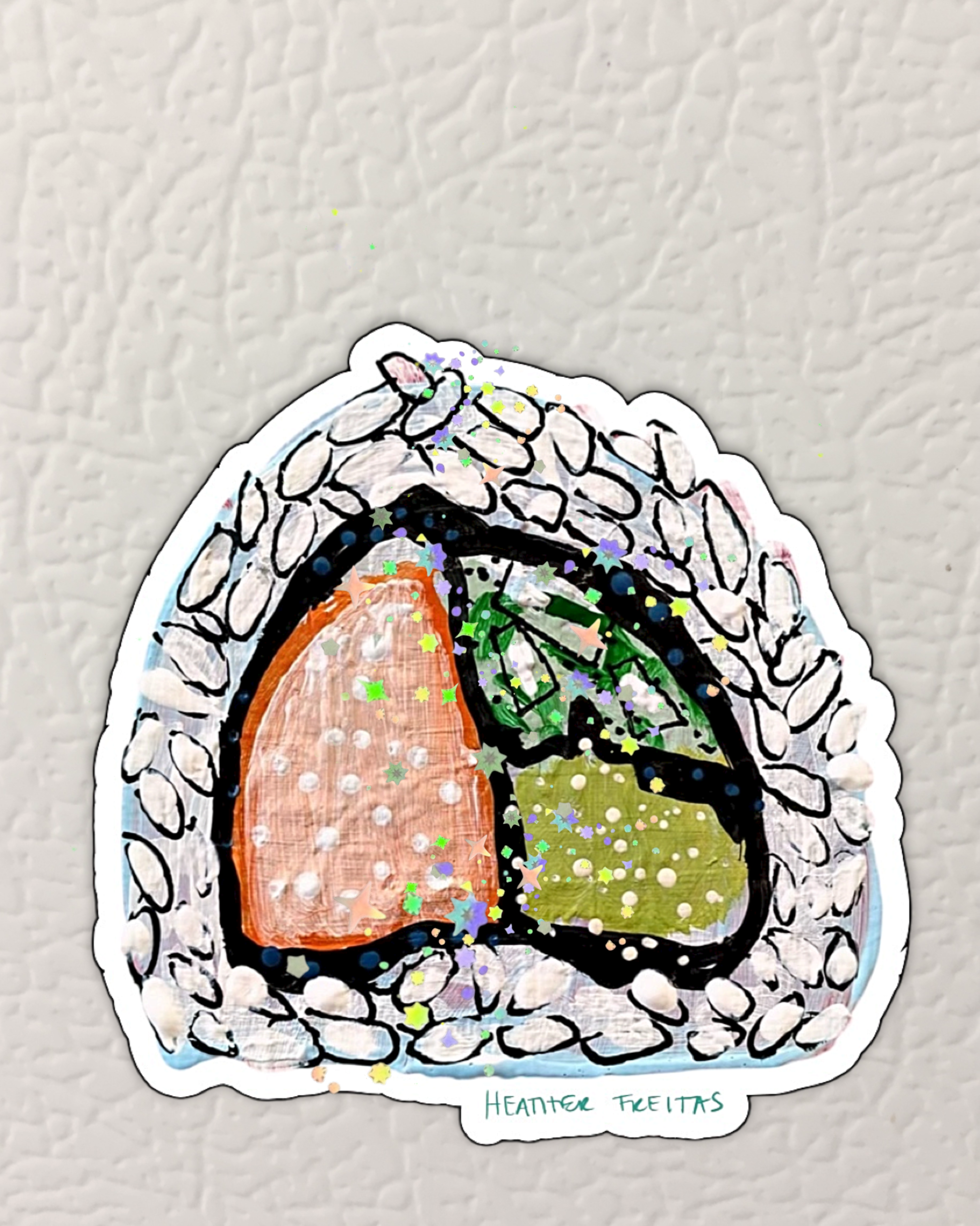 California Roll Magnet ( Die-Cut )