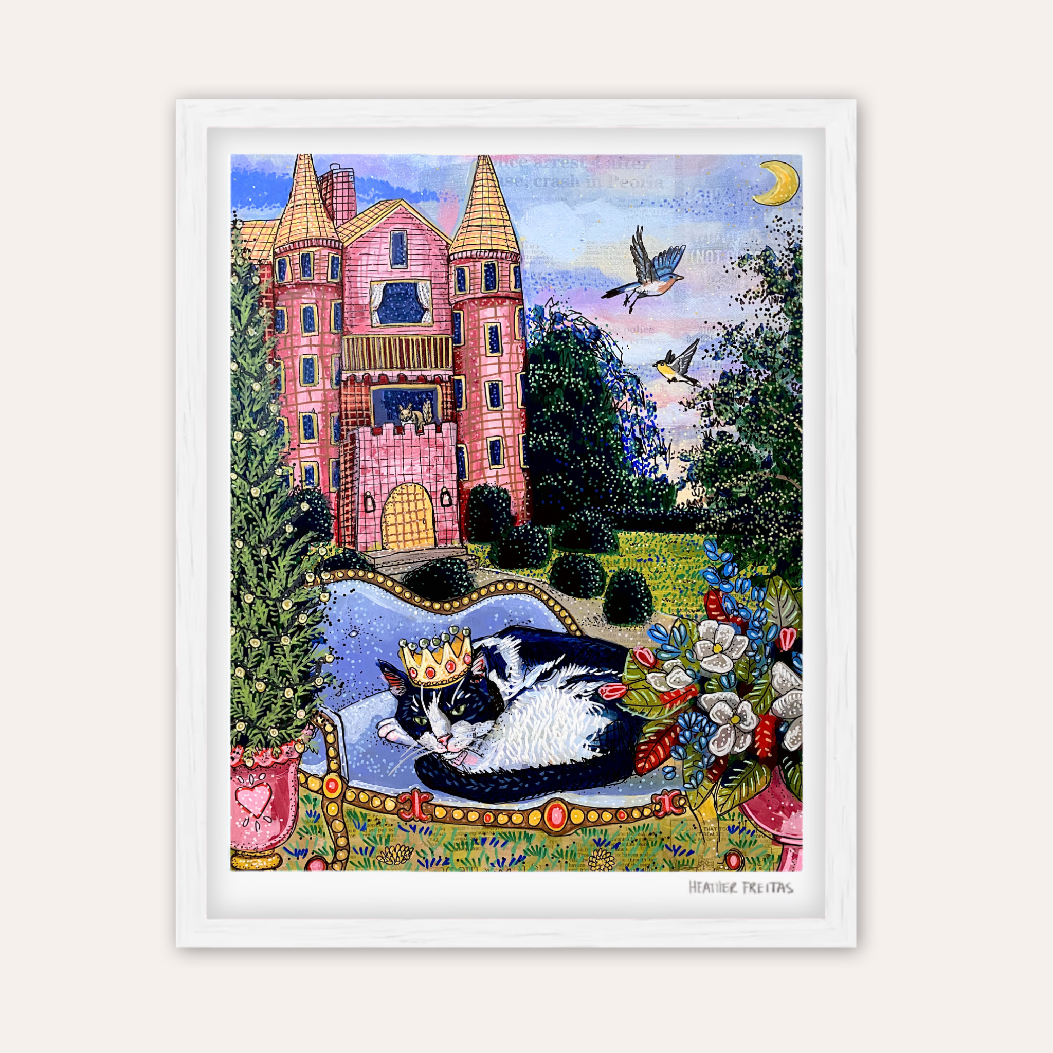 Princess Kitty Fine Art Print