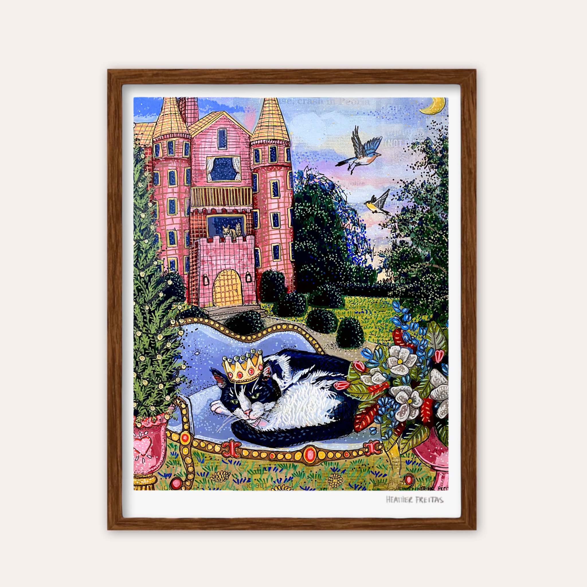 Princess Kitty Fine Art Print