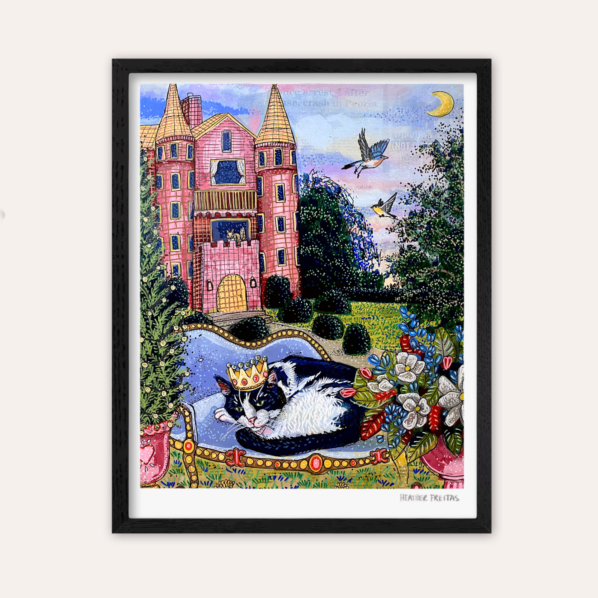 Princess Kitty Fine Art Print