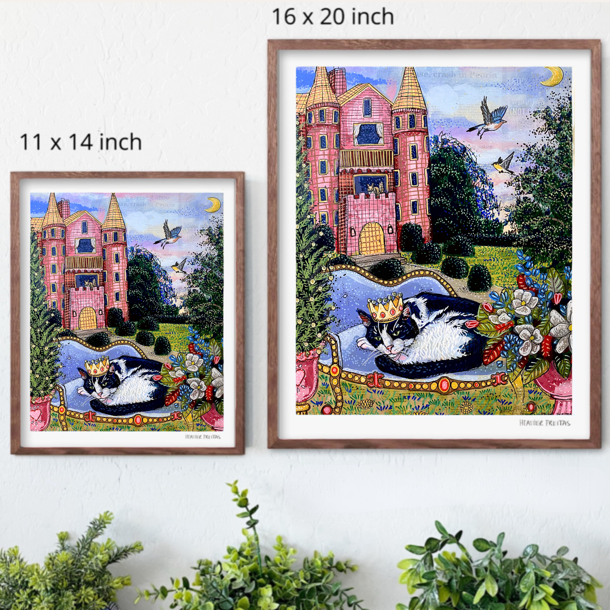 Princess Kitty Fine Art Print