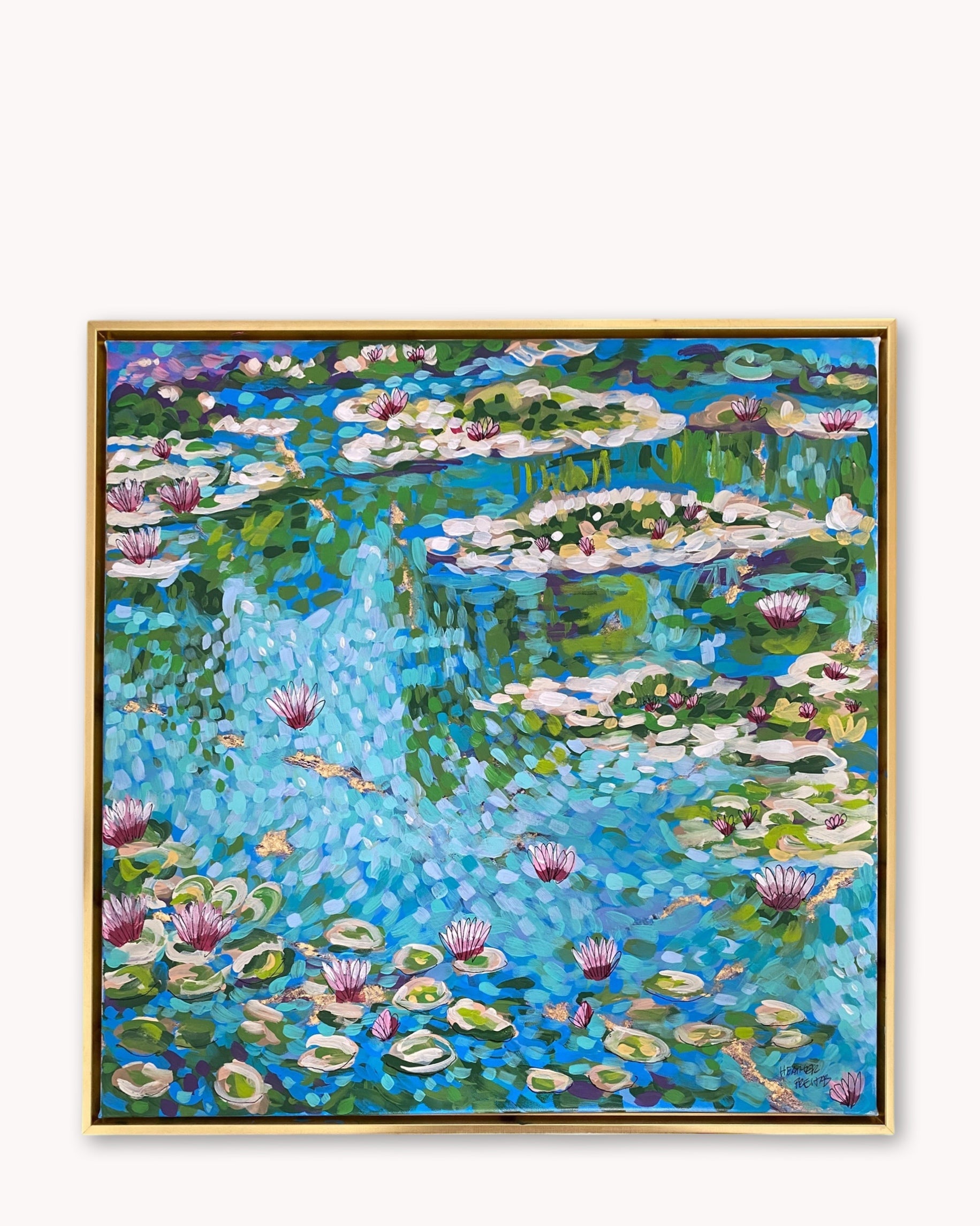 Monet Study ( Thrift Flip Painting )