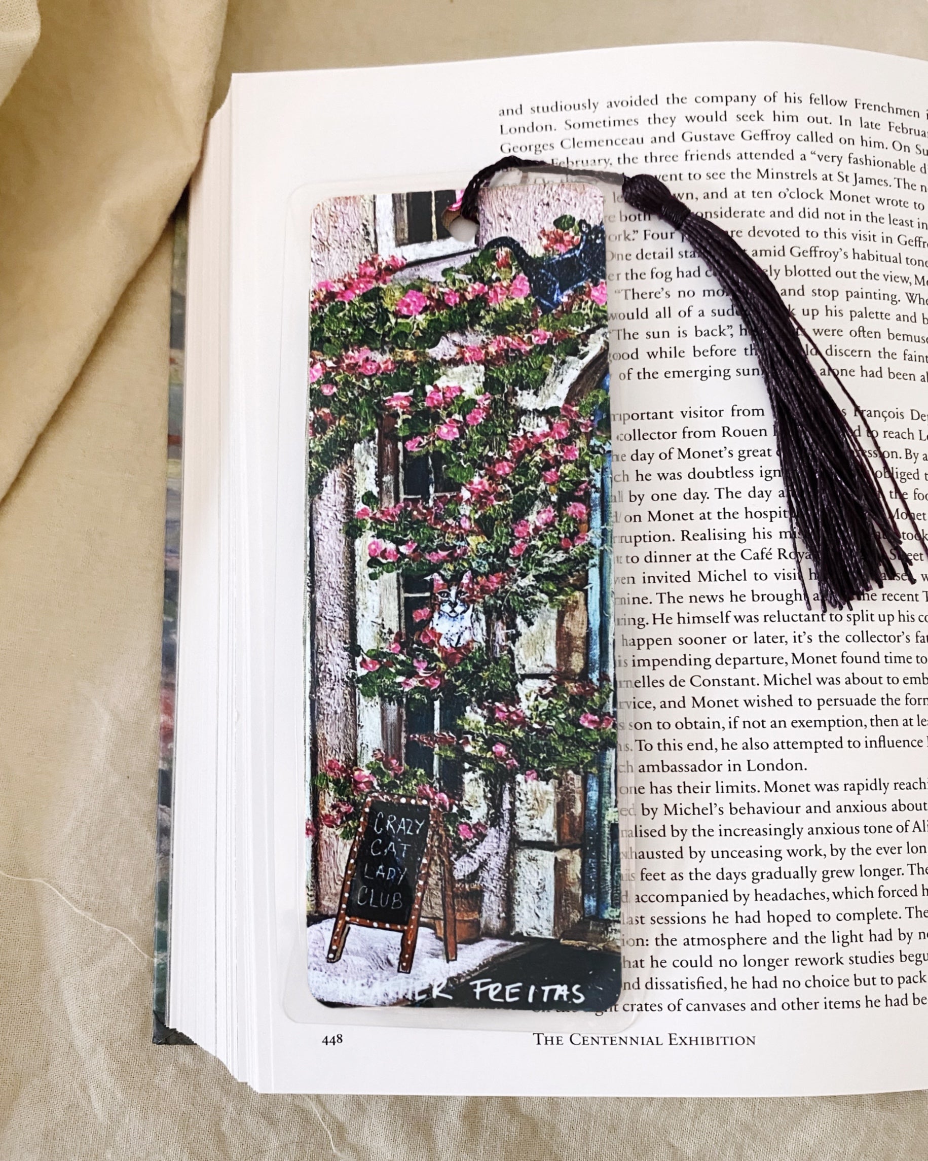 Crazy Cat Lady Club Bookmark
