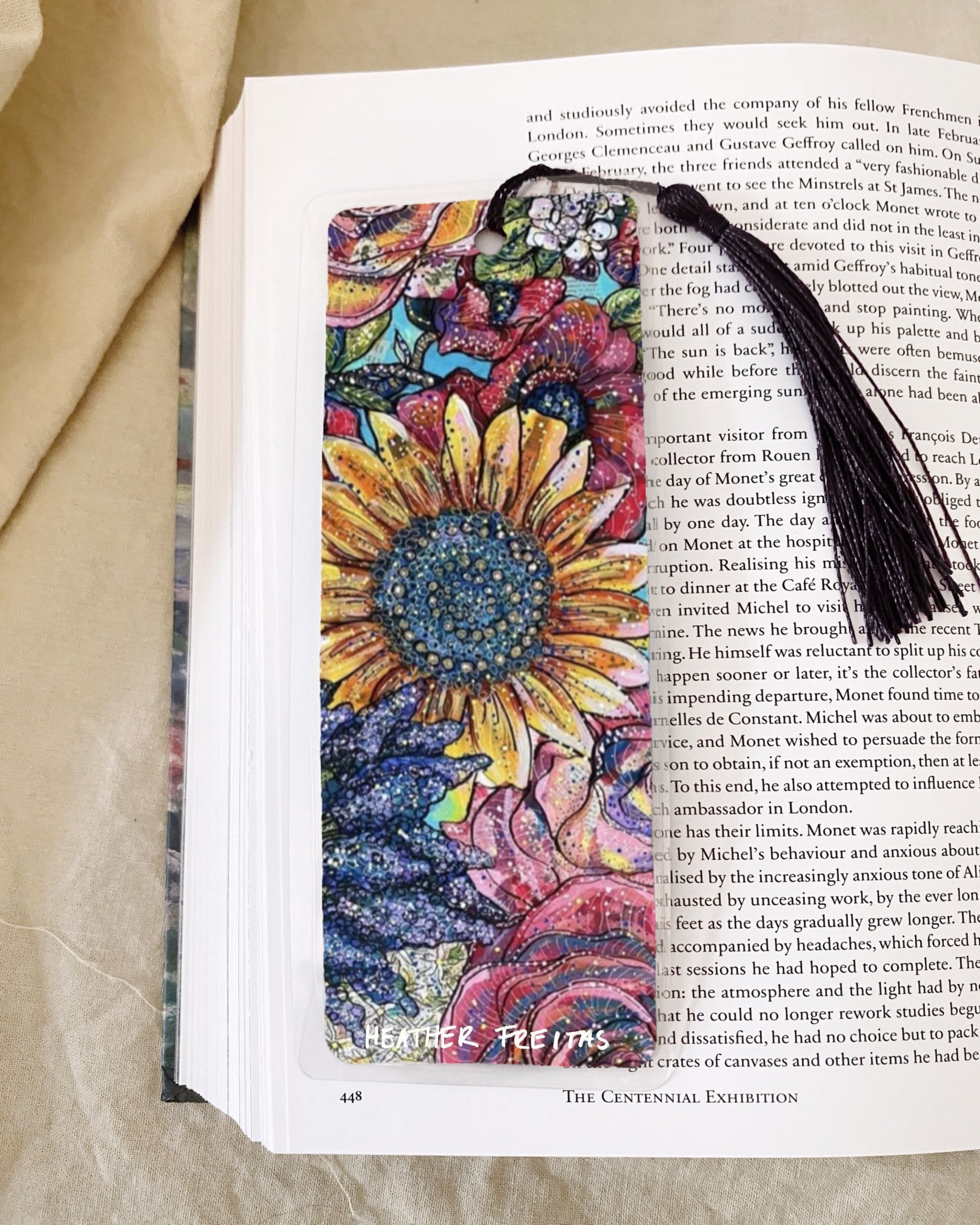 Sunflower Bookmark
