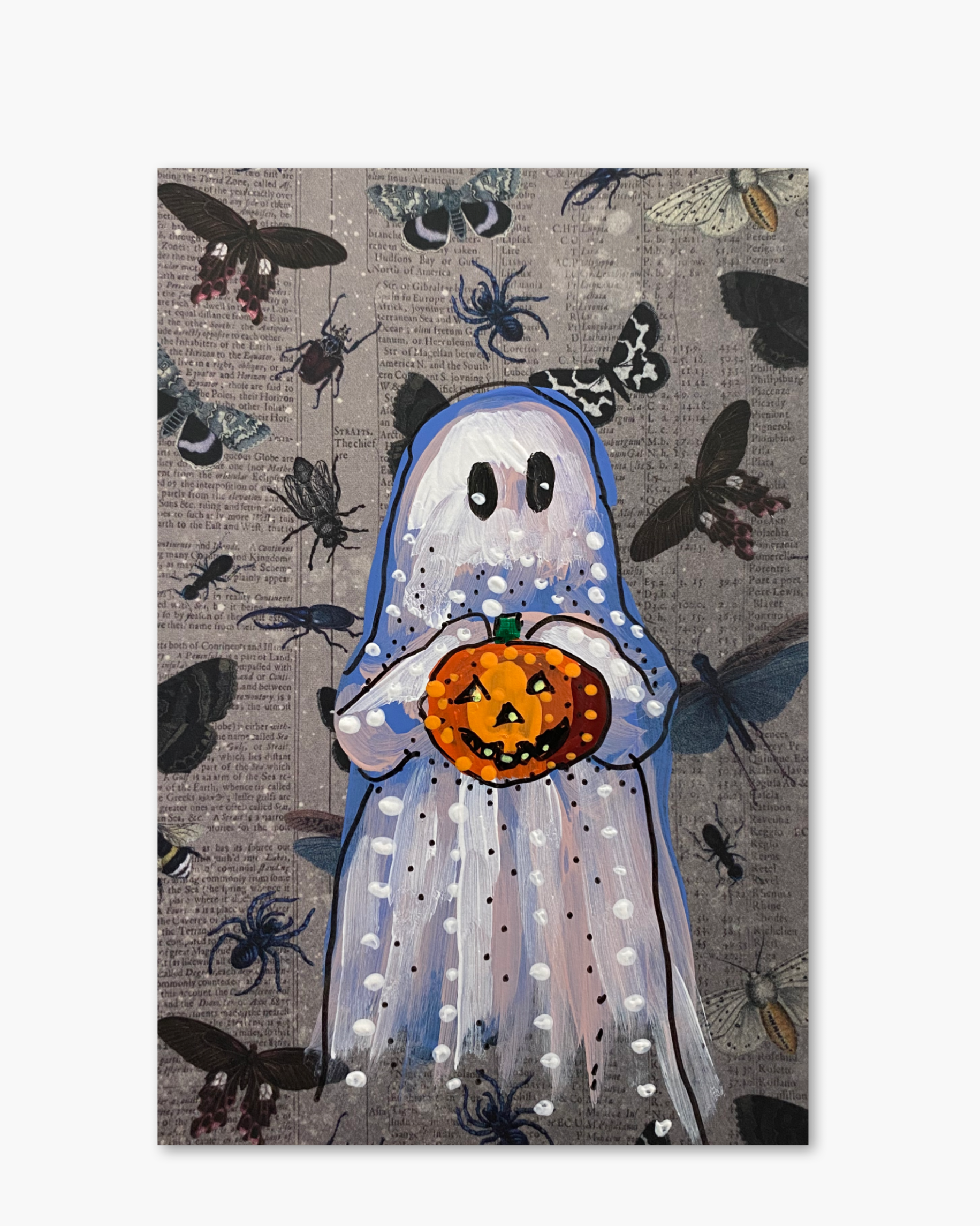 Bugged Out Ghost ( Original Painting )