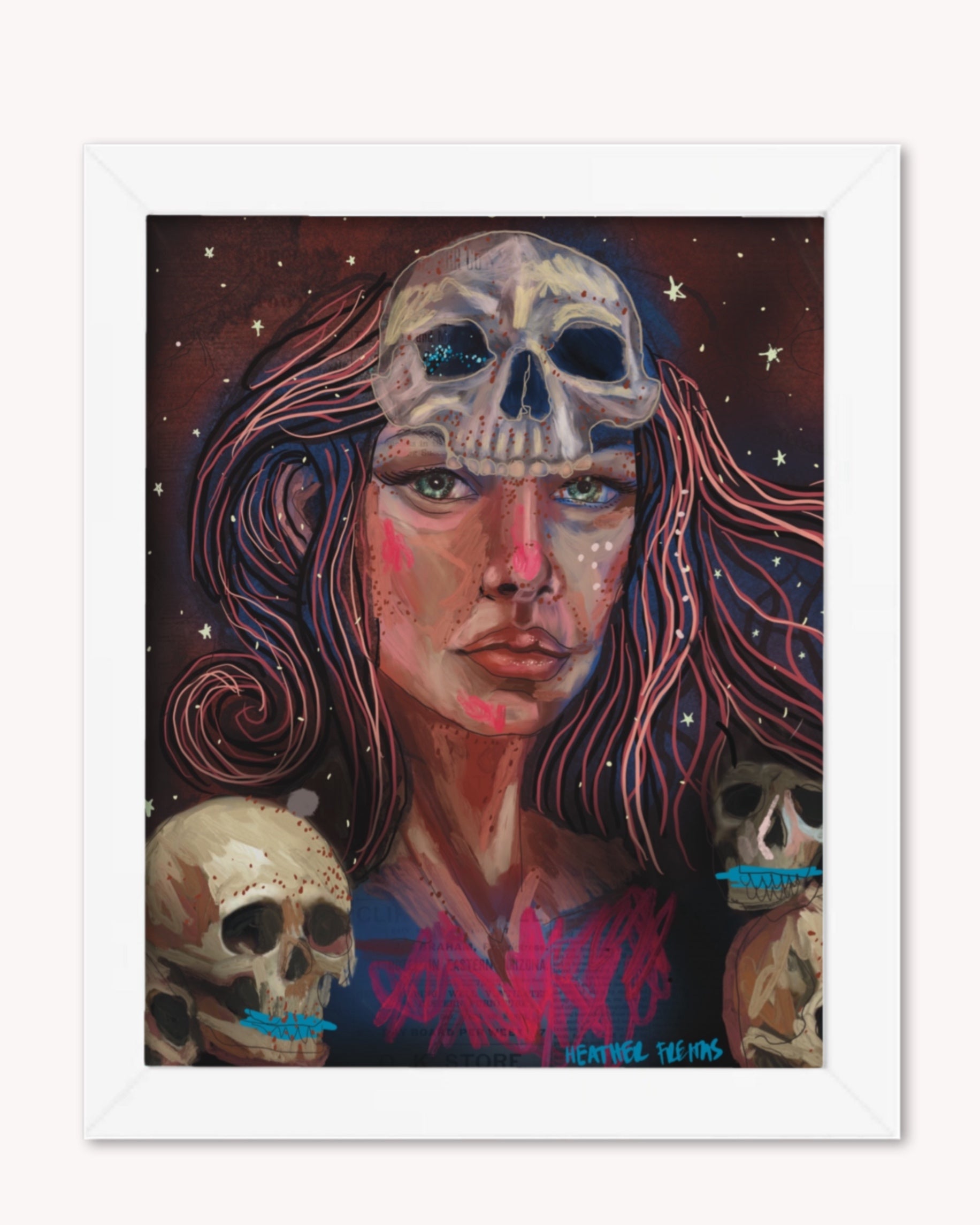 Fire, Flight & Frost Print