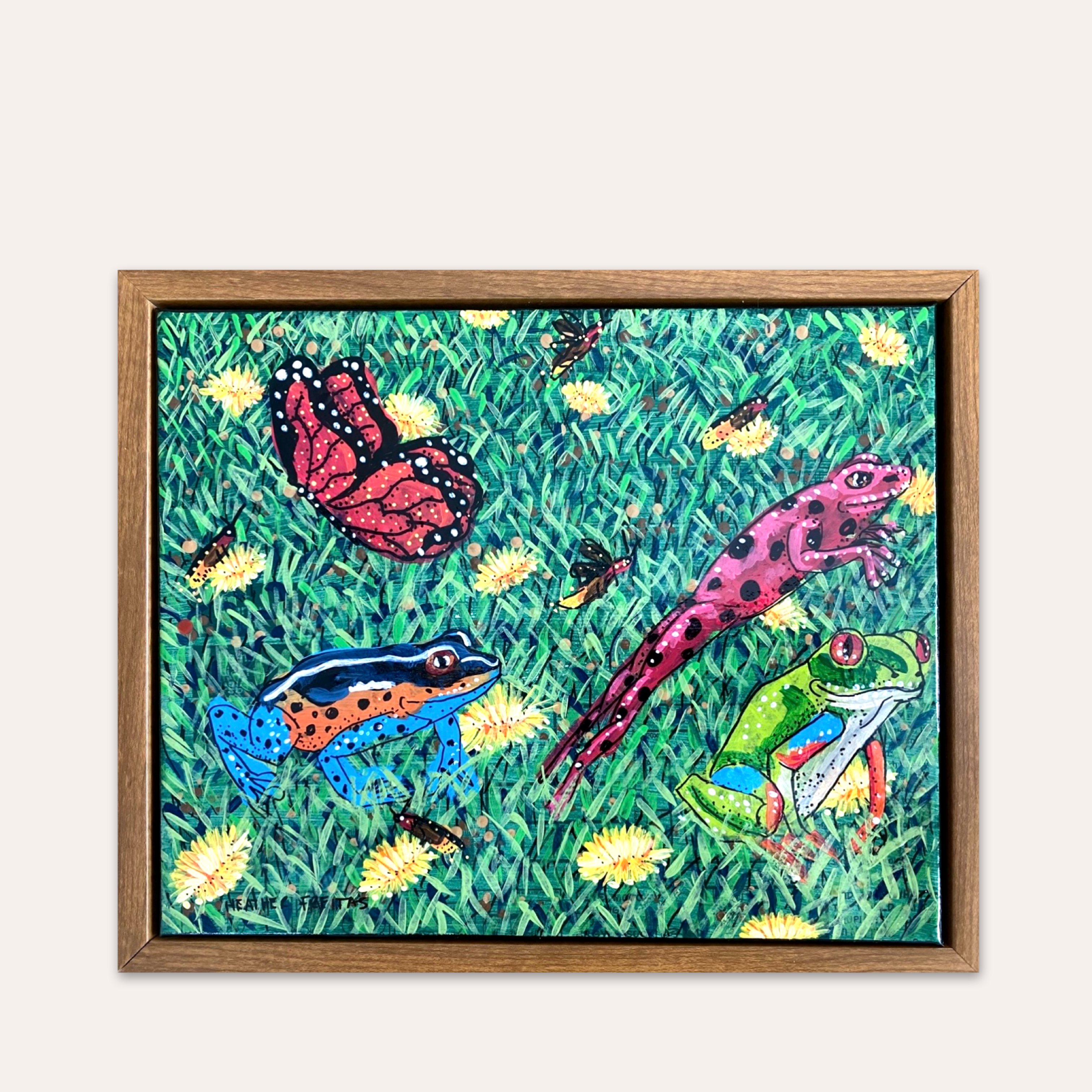 Leap Frog ( Original Painting )