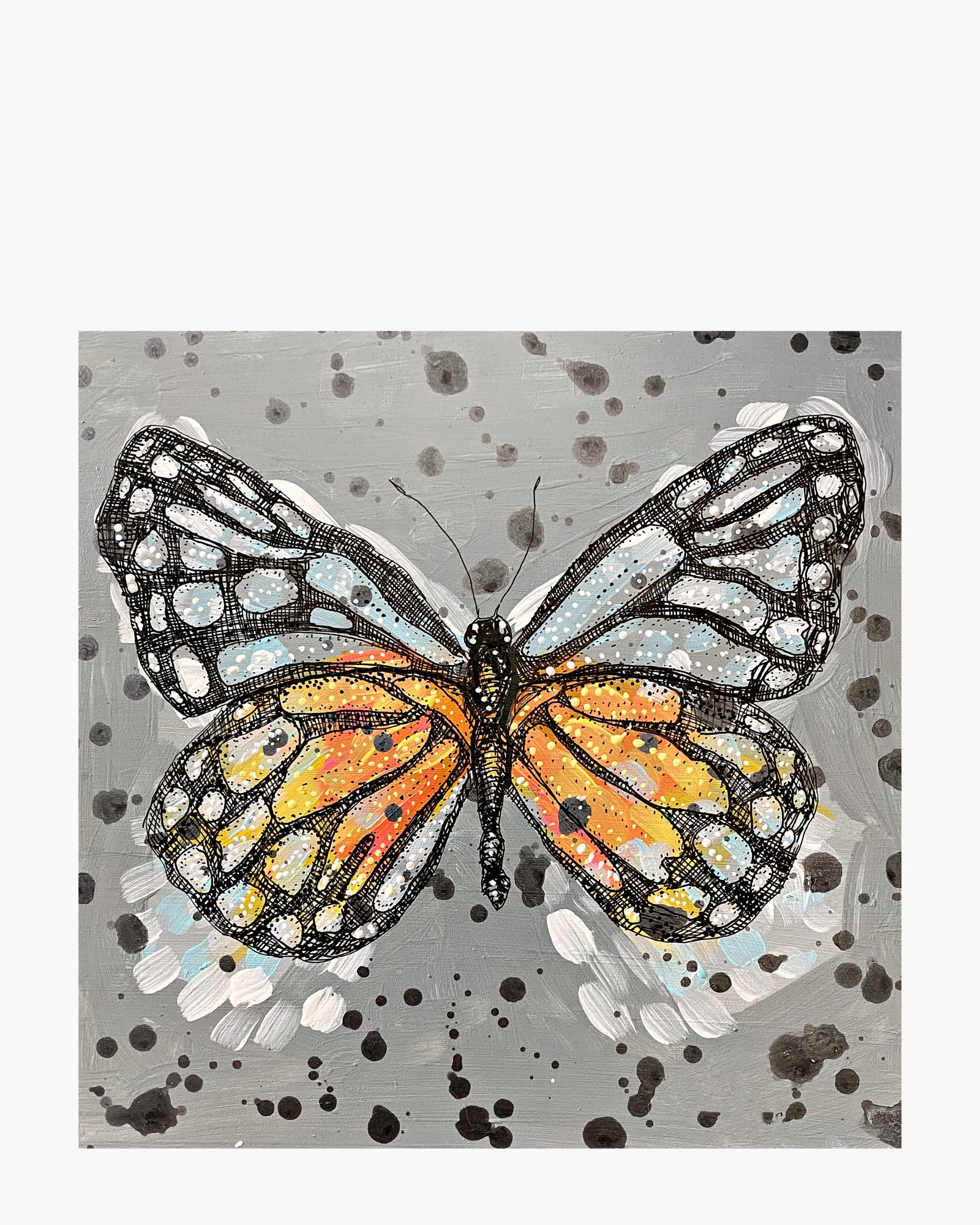 Diamond Monarch ( Original Painting )