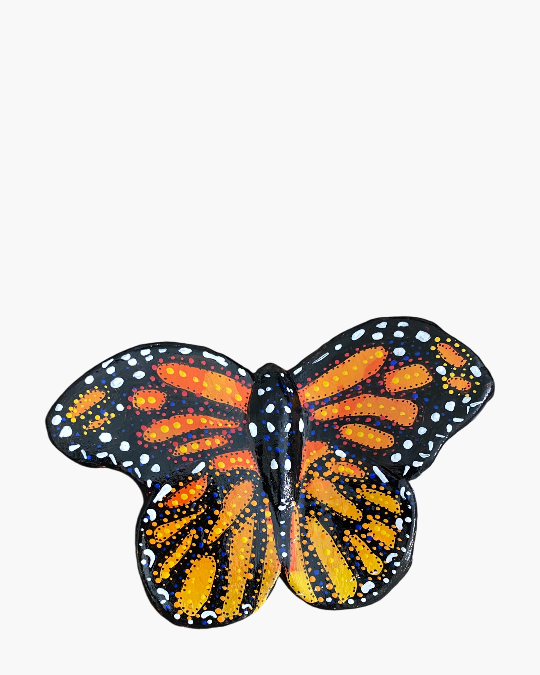 Monarch Paper Clay Wall Sculpture