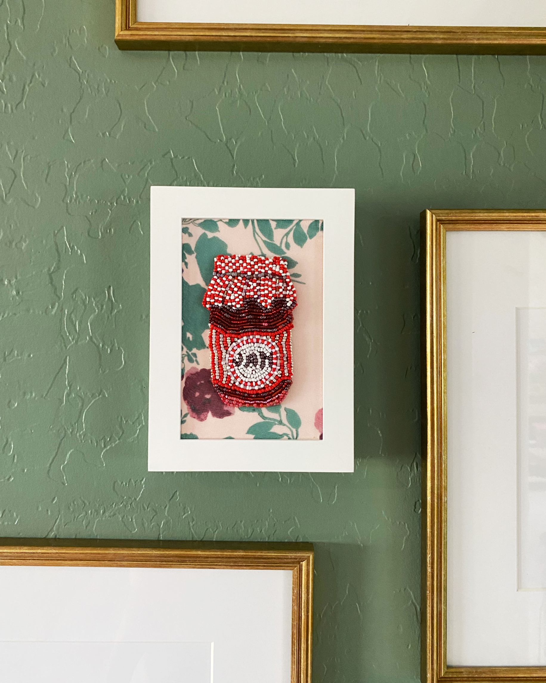 CUSTOM Petite Beaded Art