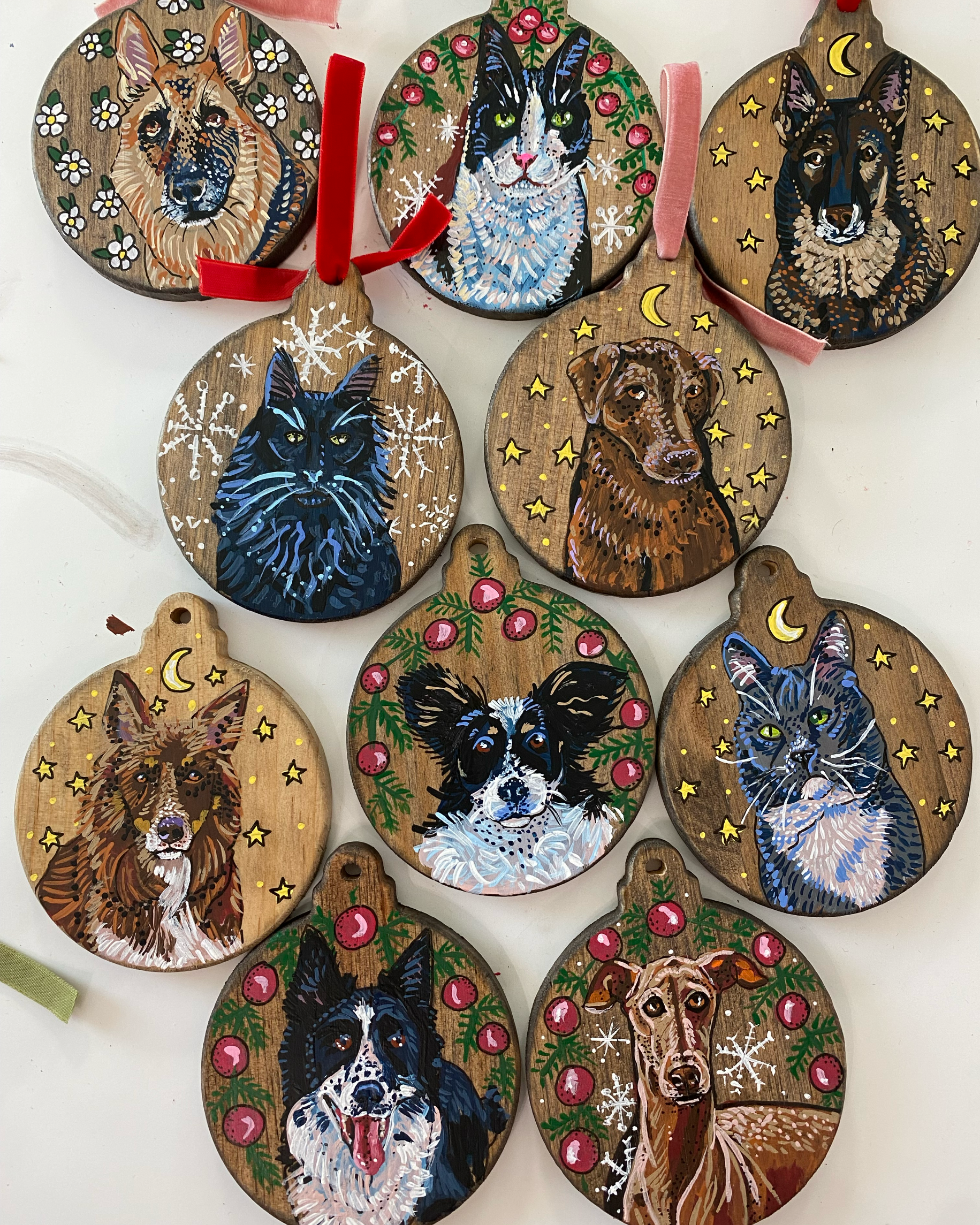 Custom Hand Painted Ornament